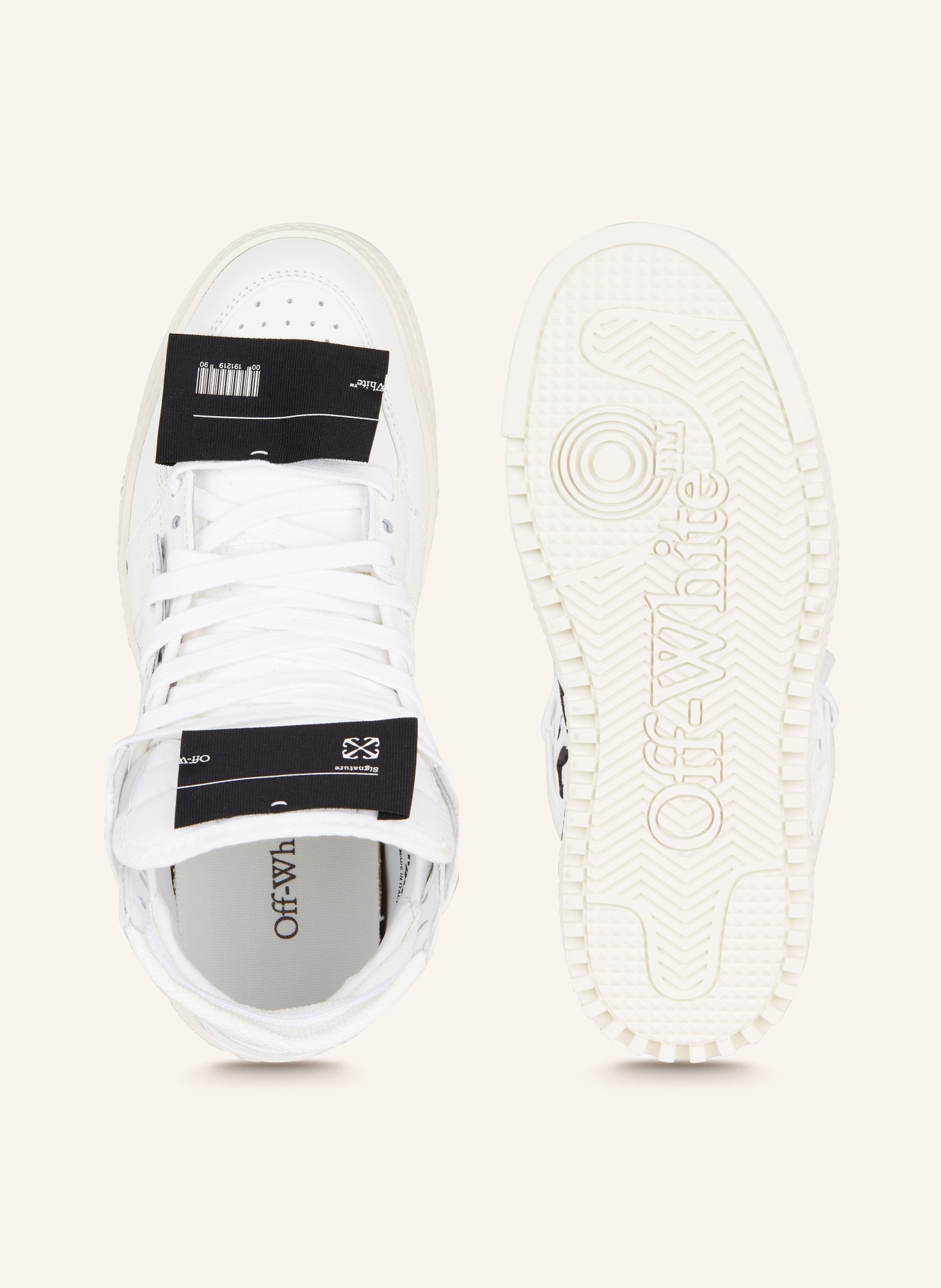 Off-White Hightop-Sneaker OFF COURT 3.0, Farbe: WEISS/ SCHWARZ (Bild 5)
