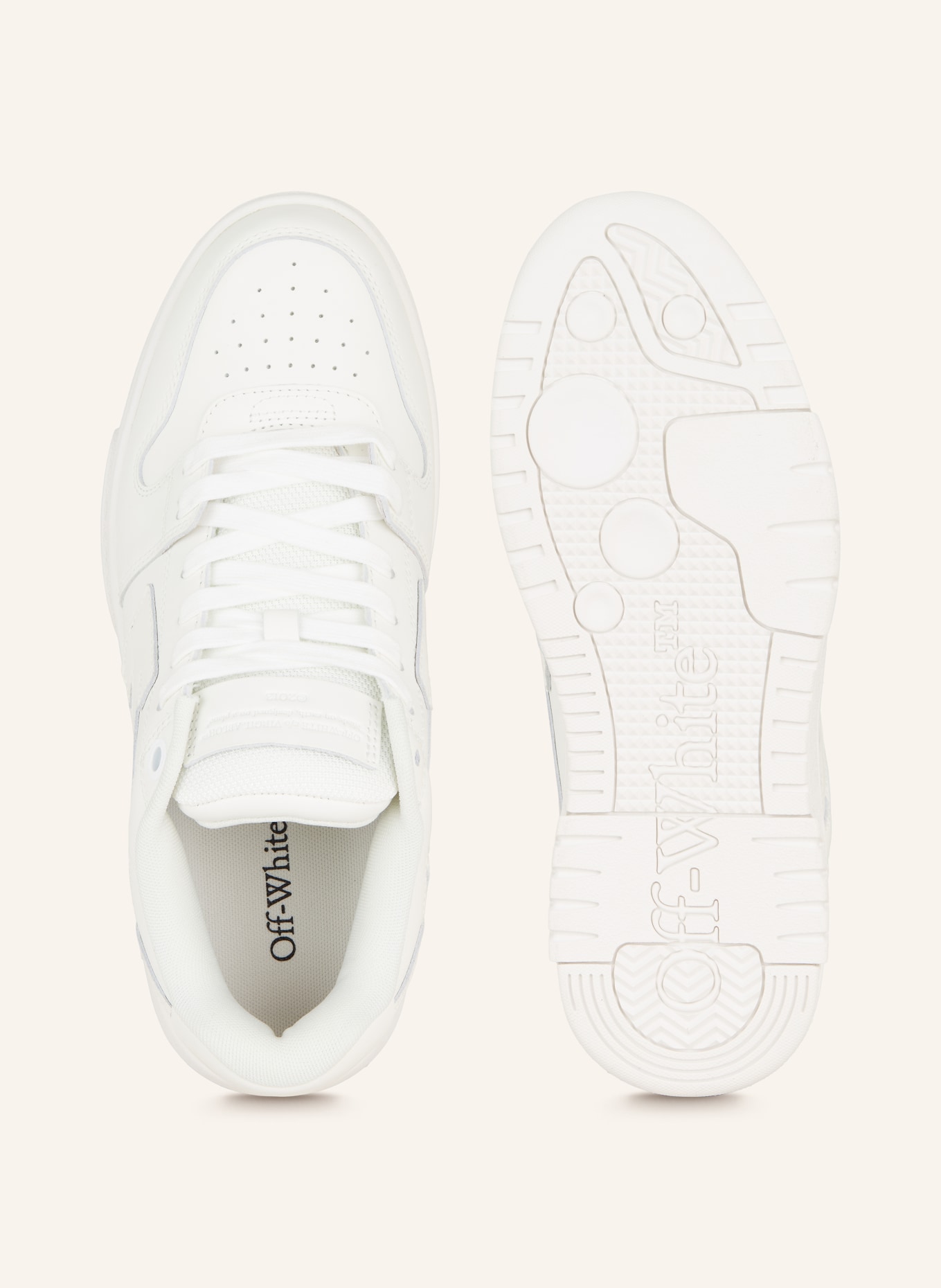 Off-White Sneakers OUT OF OFFICE, Color: WHITE (Image 5)