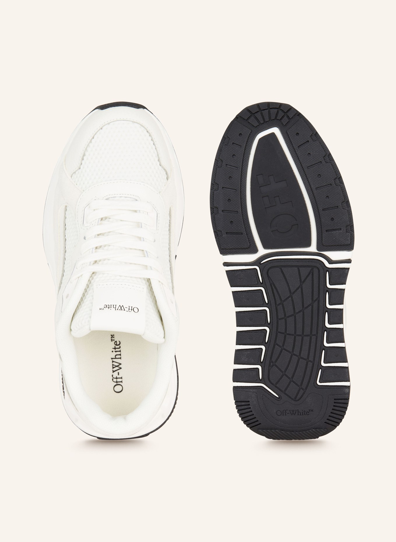 Off-White Sneakers KICK OFF, Color: WHITE (Image 5)