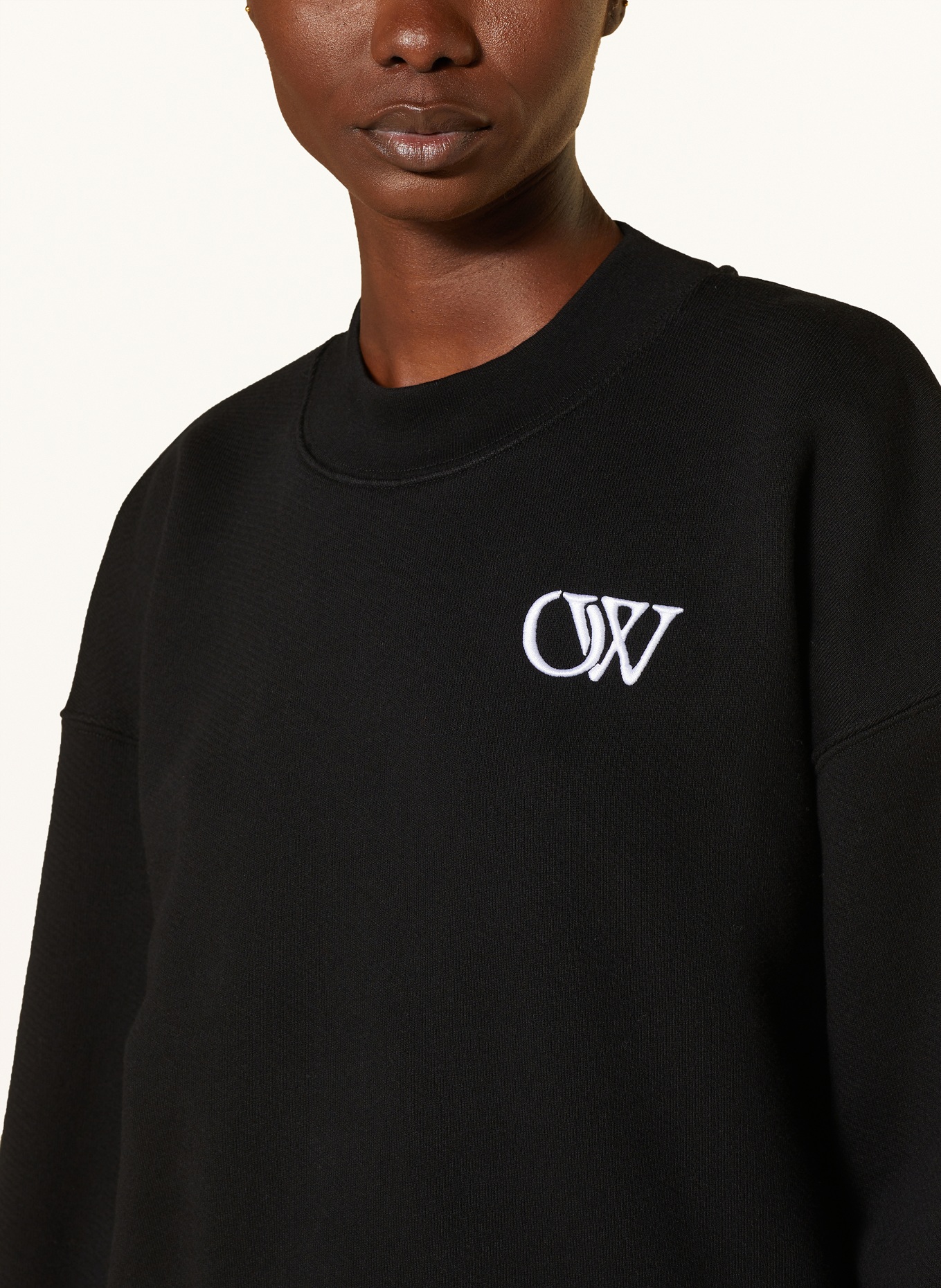 Off-White Sweatshirt, Color: BLACK (Image 4)