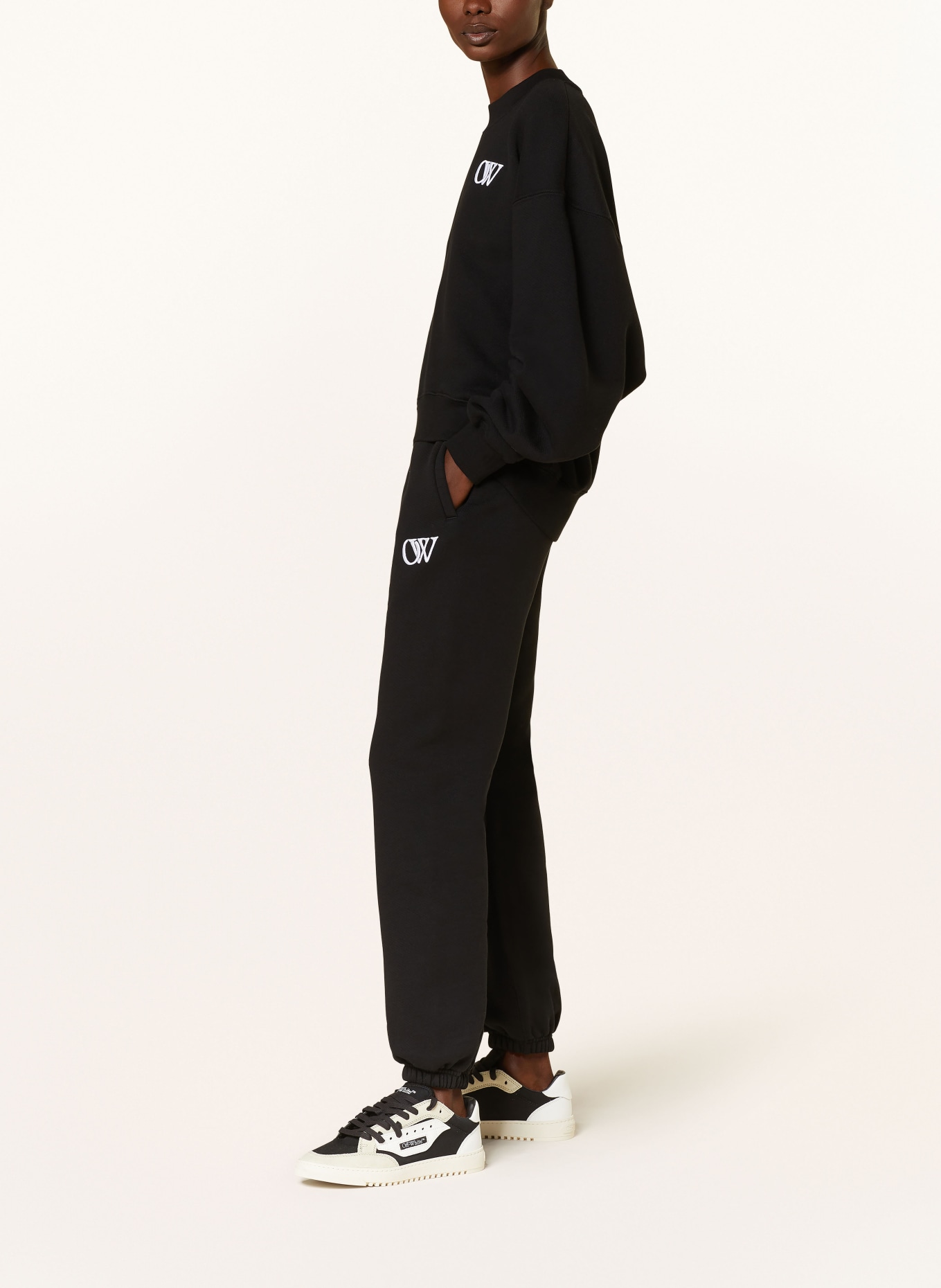 Off-White Sweatpants, Color: BLACK (Image 4)