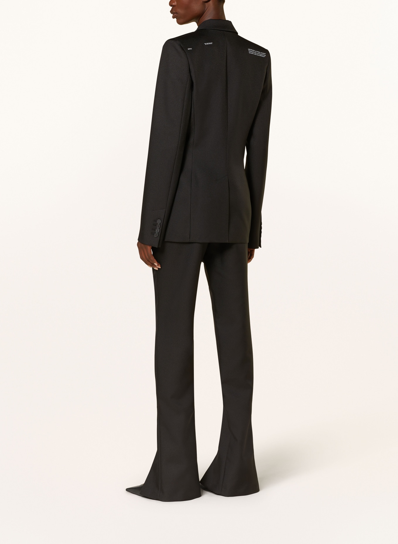Off-White Trousers, Color: BLACK (Image 3)