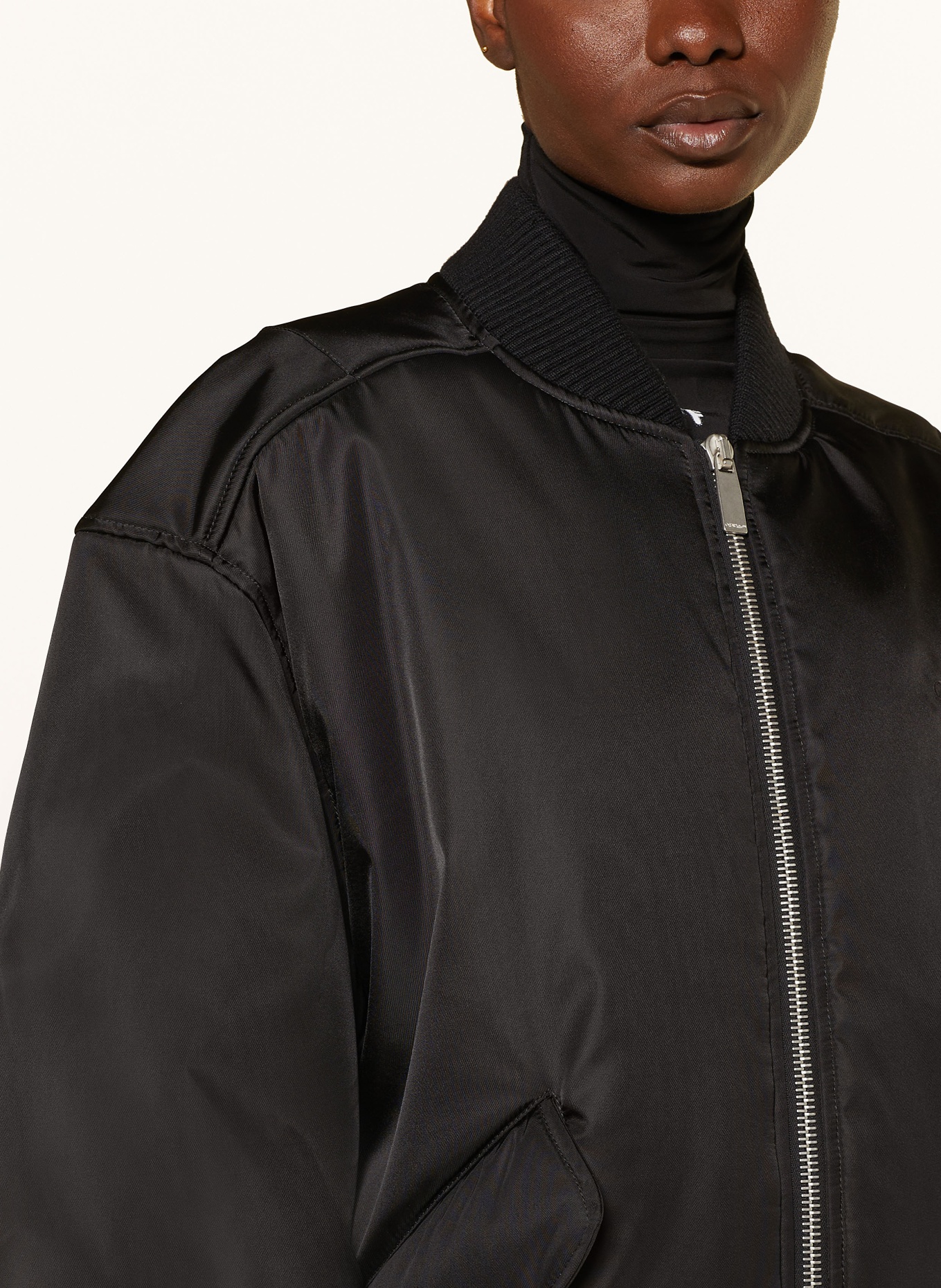 Off-White Bomber jacket, Color: BLACK (Image 4)