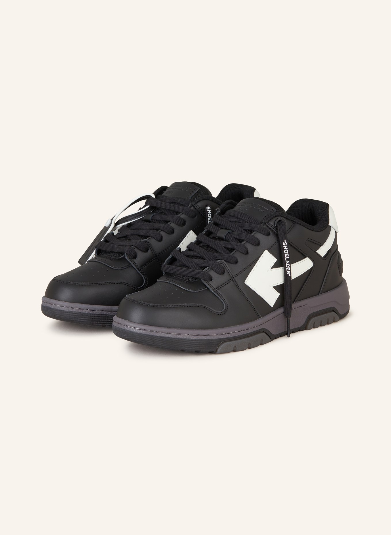 Off-White Sneaker OUT OF OFFICE, Farbe: SCHWARZ/ WEISS (Bild 1)