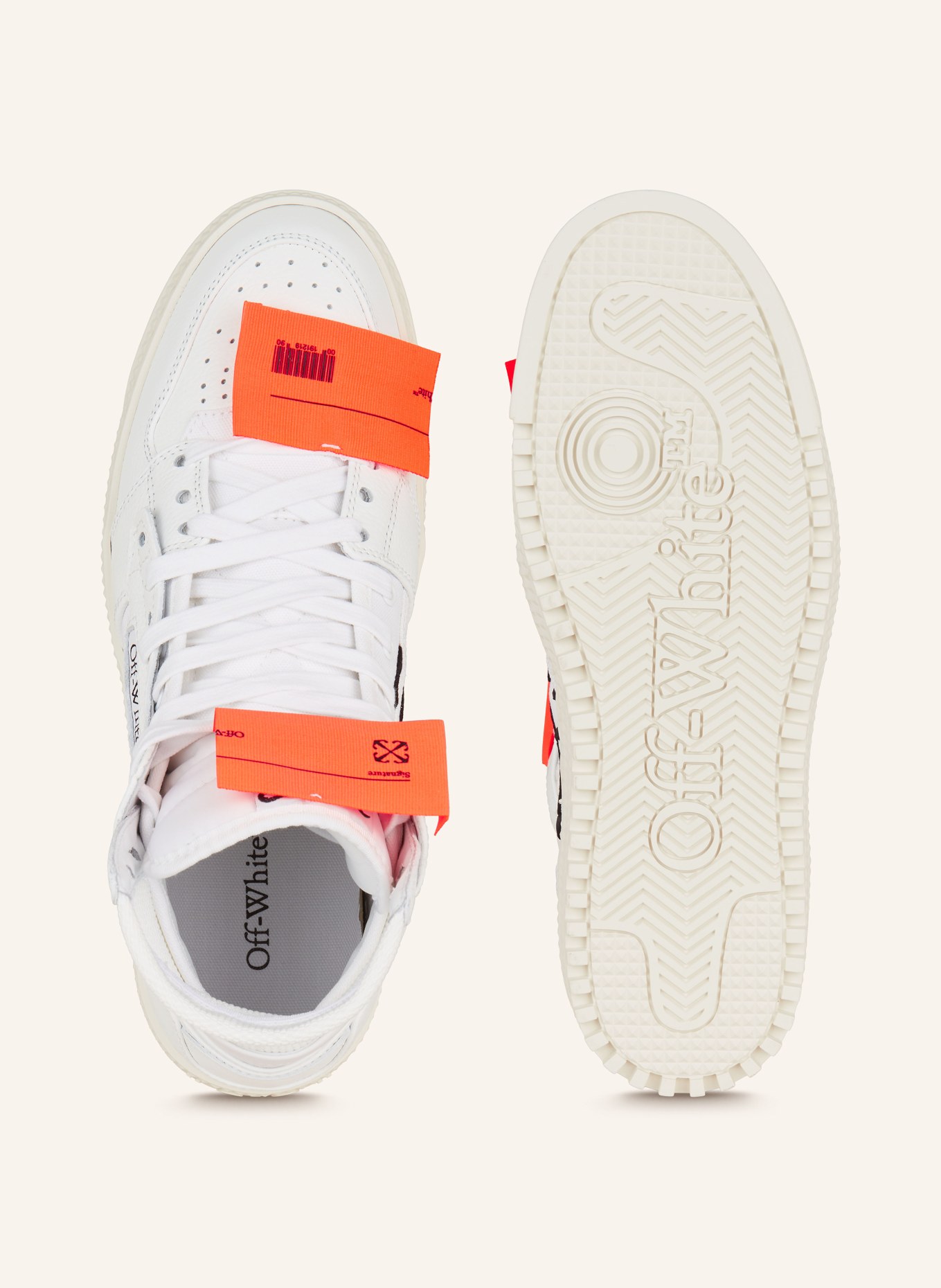Off-White High-top sneakers 3.0 OFF-COURT, Color: WHITE (Image 5)