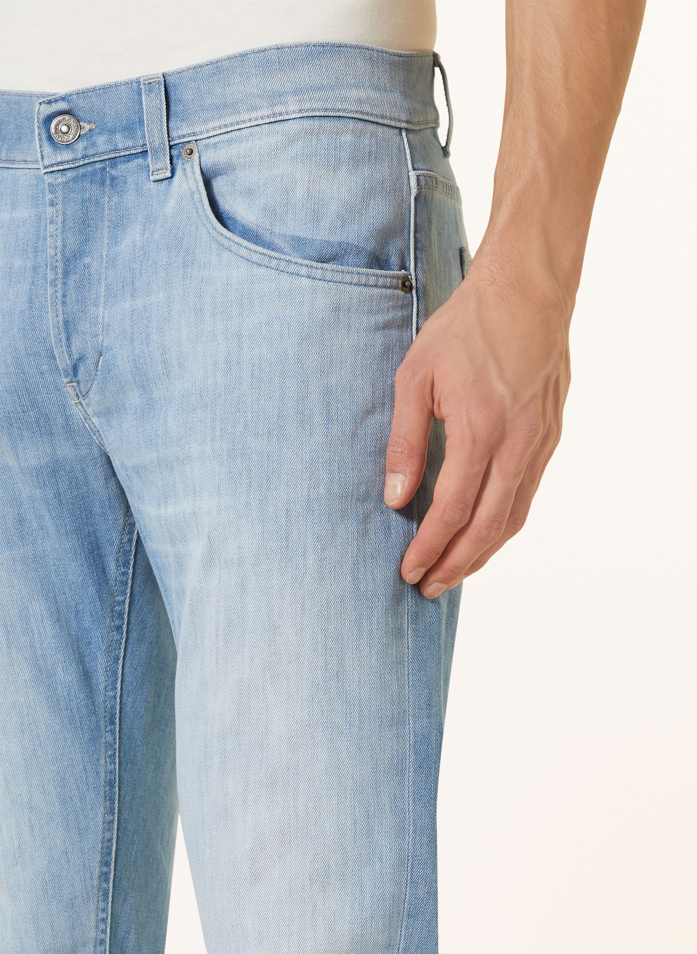 Dondup Jeans RITCHIE Skinny Fit, Farbe: 800 light blue (Bild 5)