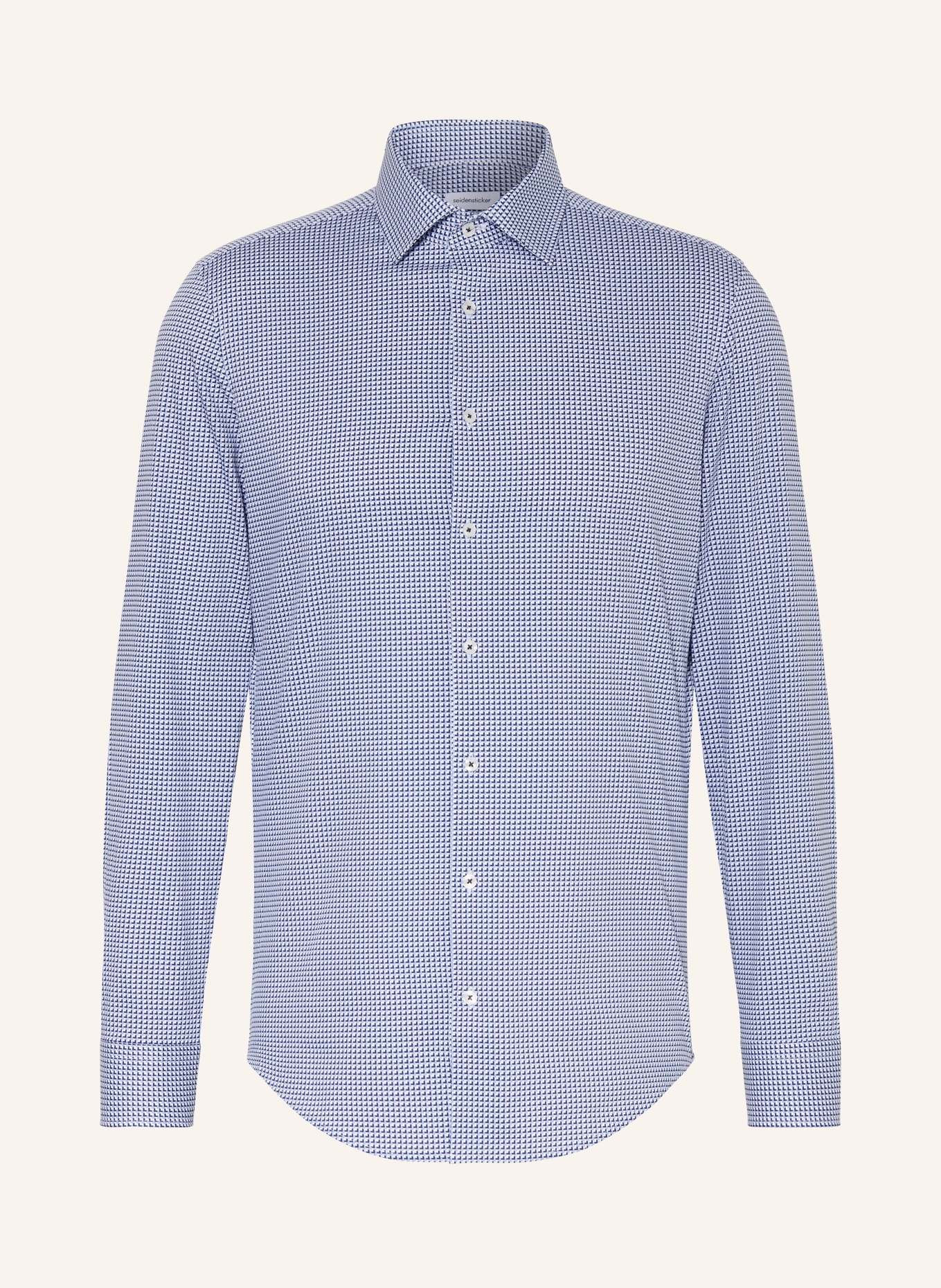 seidensticker Shirt slim fit, Color: BLUE/ LIGHT BLUE (Image 1)