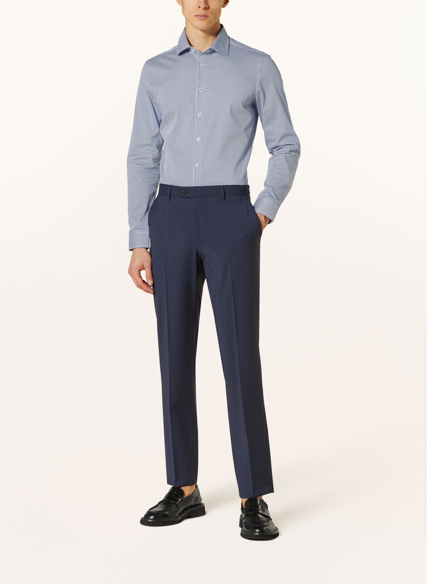seidensticker Hemd Slim Fit, Farbe: BLAU/ HELLBLAU (Bild 2)