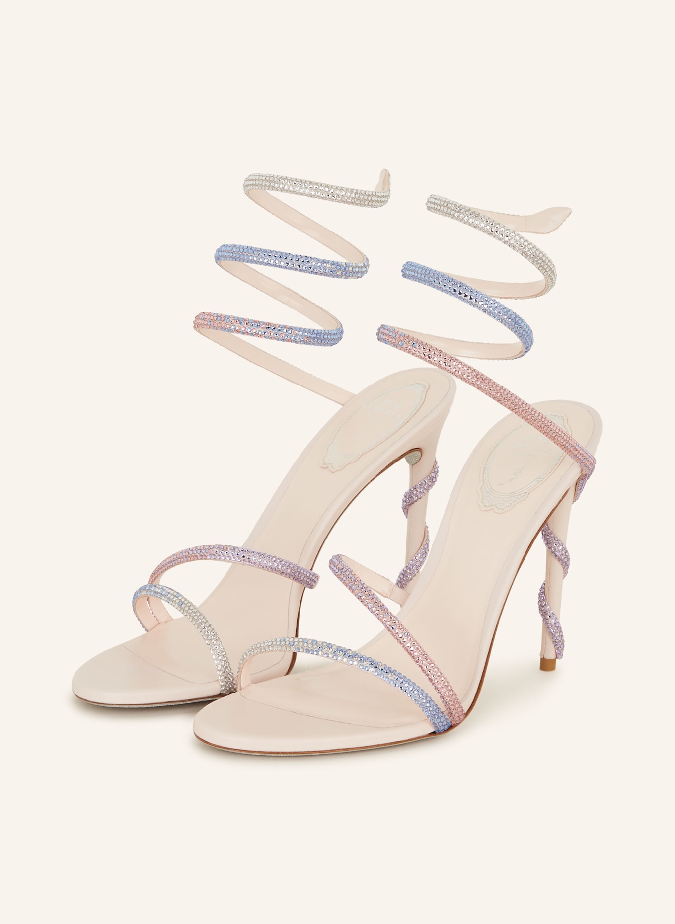 RENE CAOVILLA Sandals, Color: LIGHT PINK (Image 1)