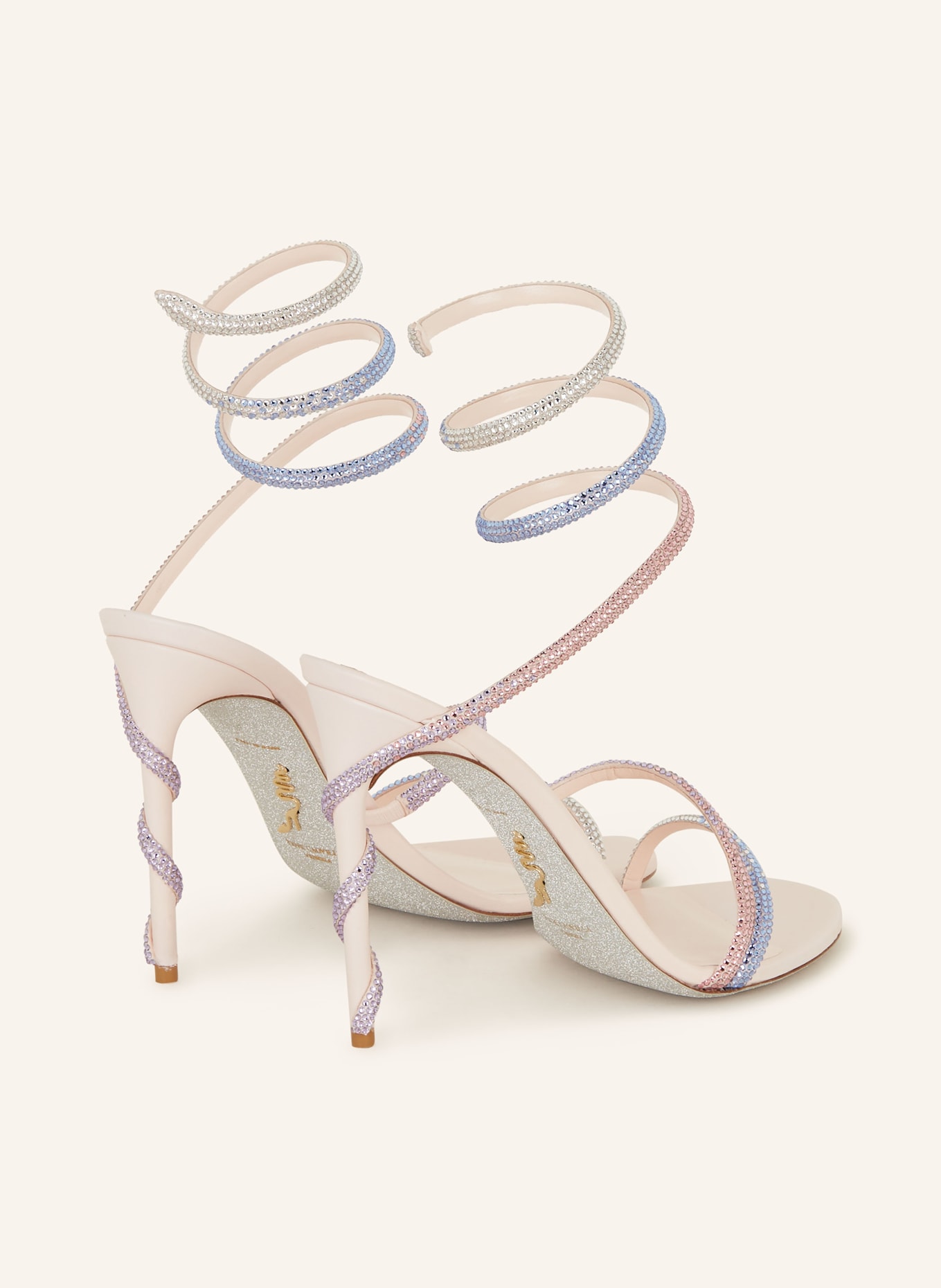 RENE CAOVILLA Sandals, Color: LIGHT PINK (Image 2)