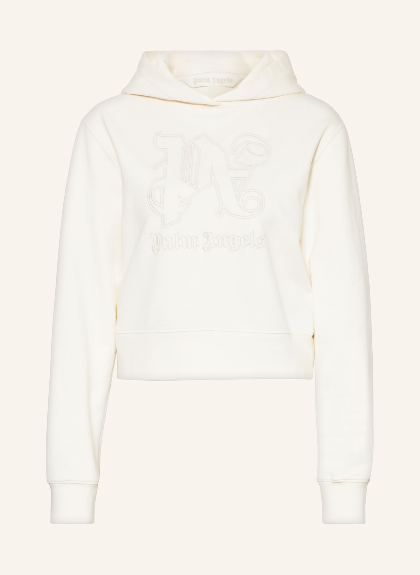 Palm Angels Hoodie, Color: WHITE (Image 1)