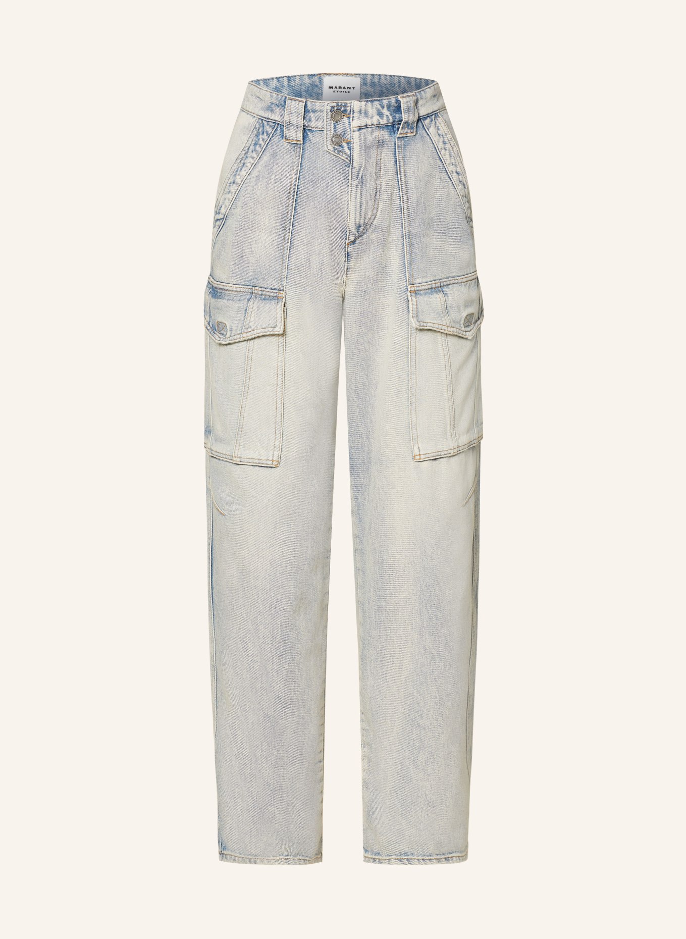 MARANT ÉTOILE Cargo džíny HEILANI: 30LU LIGHT BLUE