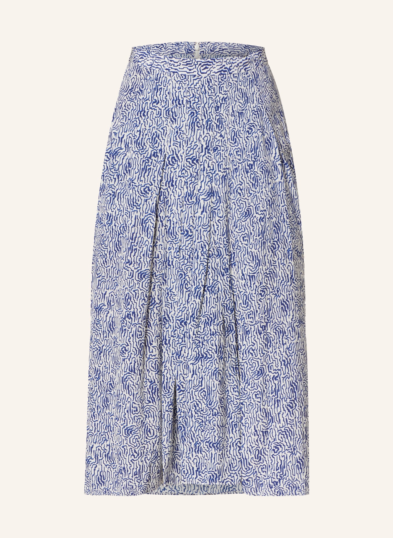 MARANT ÉTOILE Skirt EOLIA, Color: BLUE/ DARK BLUE/ WHITE (Image 1)