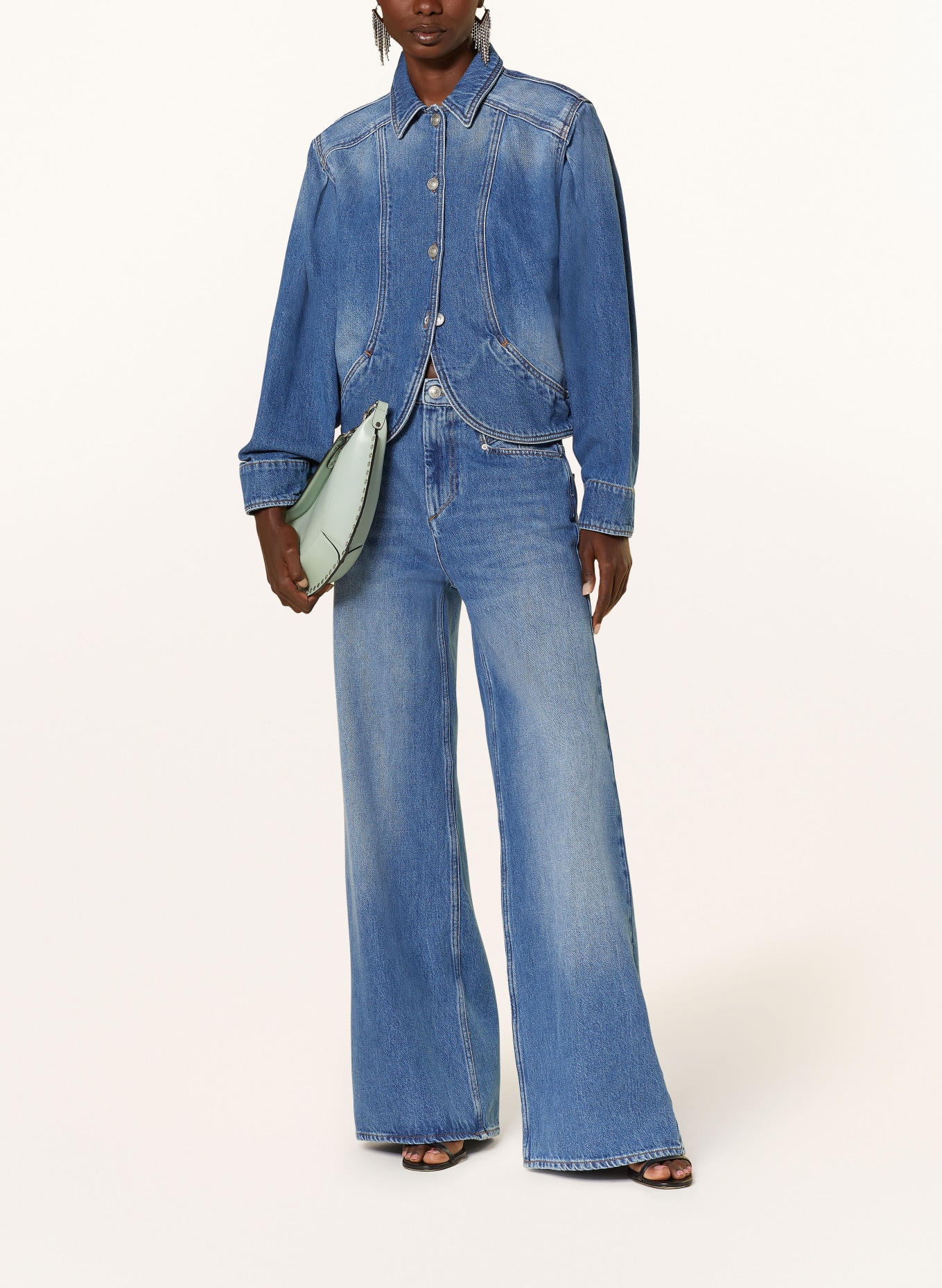 MARANT ÉTOILE Kurtka jeansowa VALETTE, Kolor: GRANATOWY (Obrazek 2)