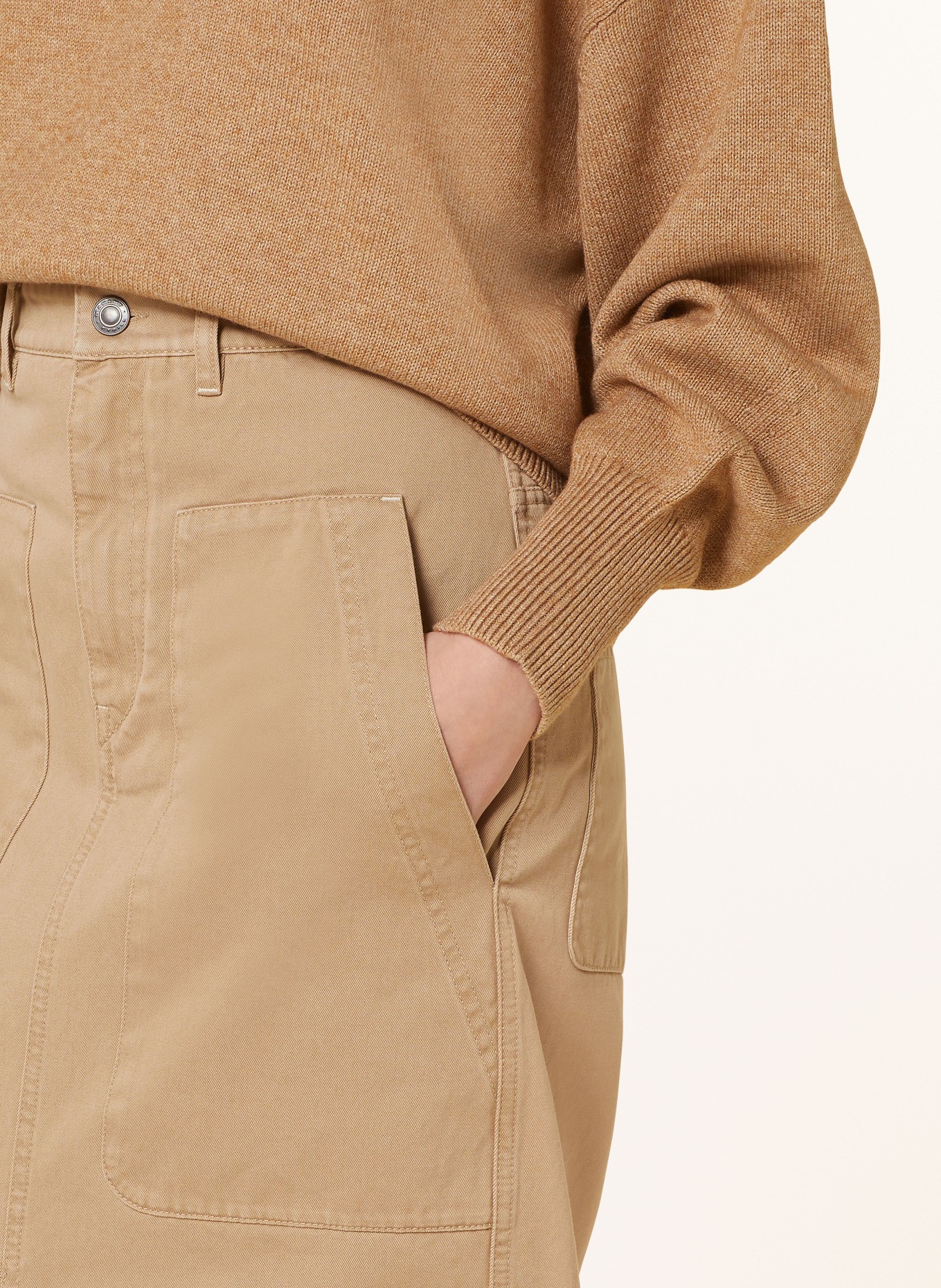MARANT ÉTOILE Spódnica jeansowa FLOZIA, Kolor: BEŻOWY (Obrazek 4)