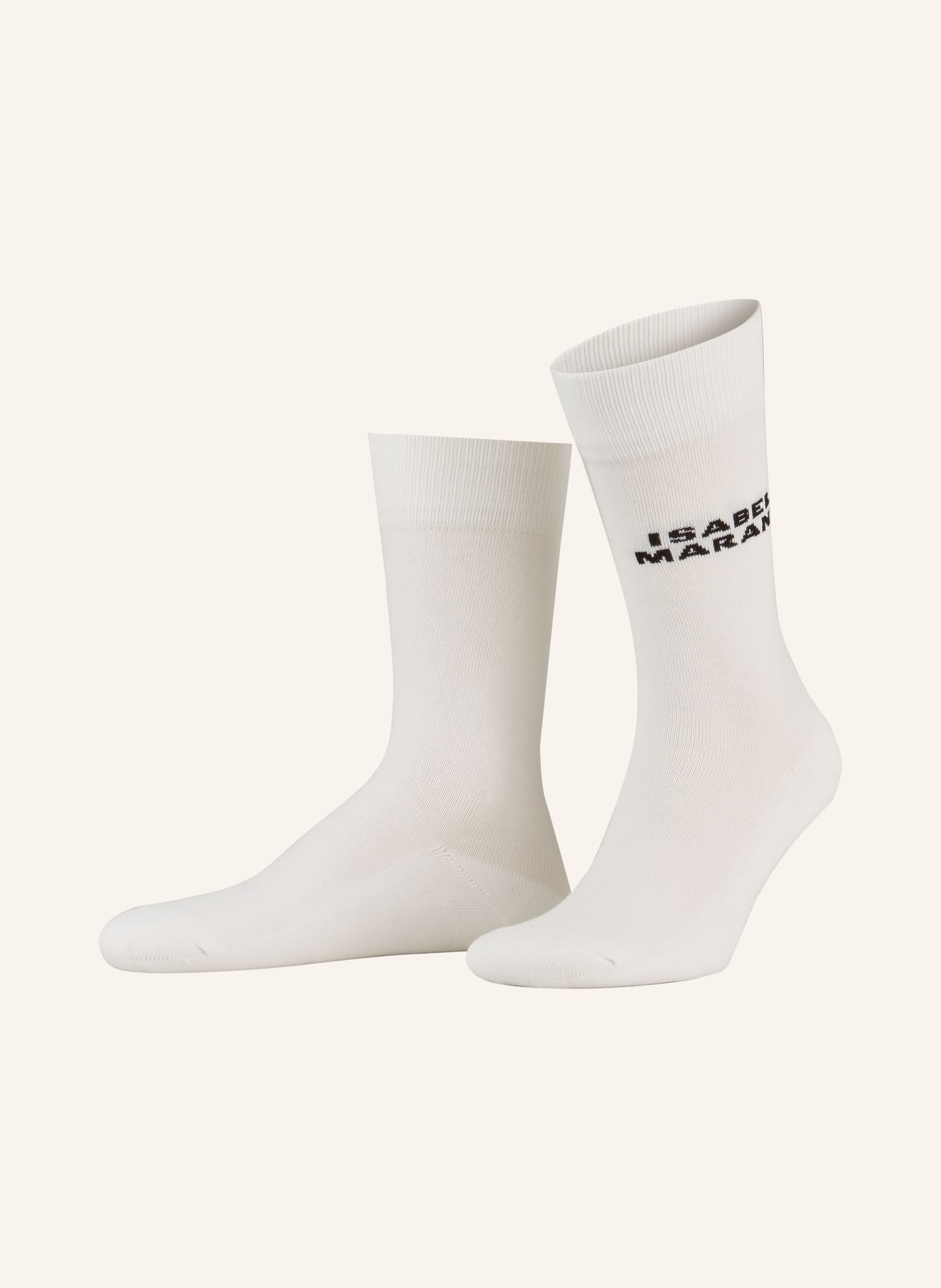 MARANT ÉTOILE Socks DAWI-GB, Color: 20WH white (Image 1)