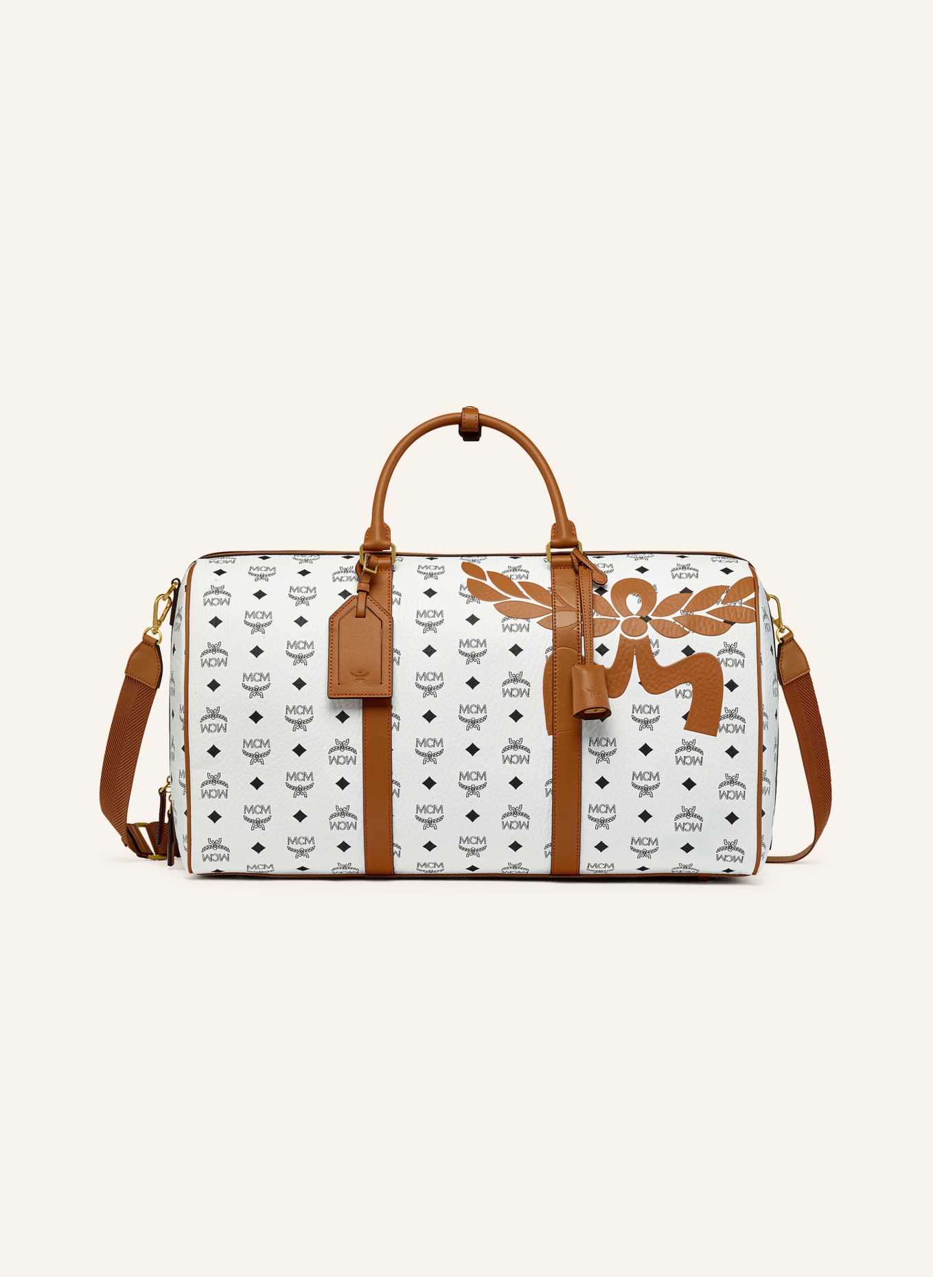 MCM Weekend Bag OTTOMAR, Color: WT WHITE (Image 1)