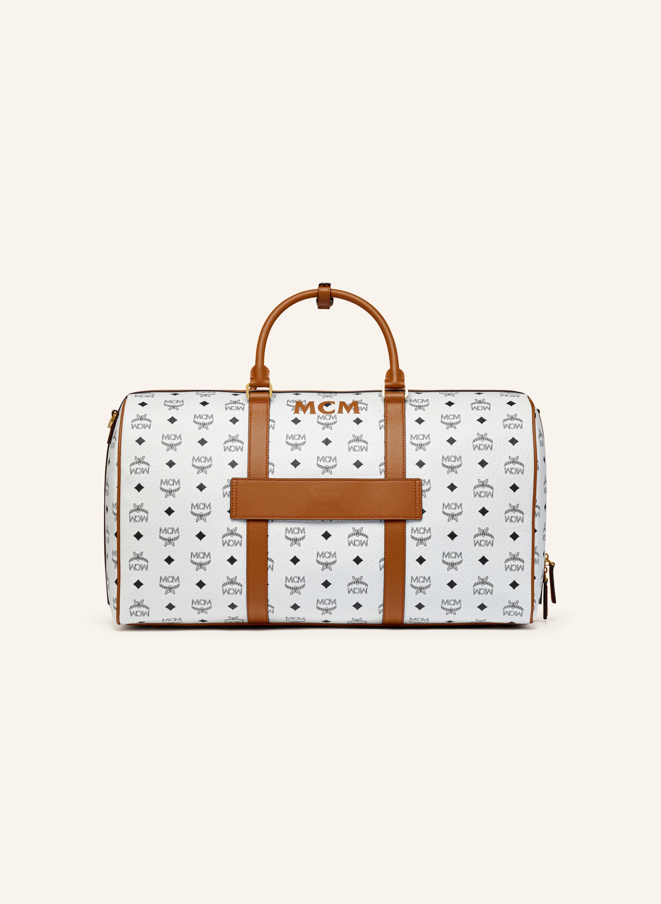 MCM Weekend Bag OTTOMAR, Color: WT WHITE (Image 2)
