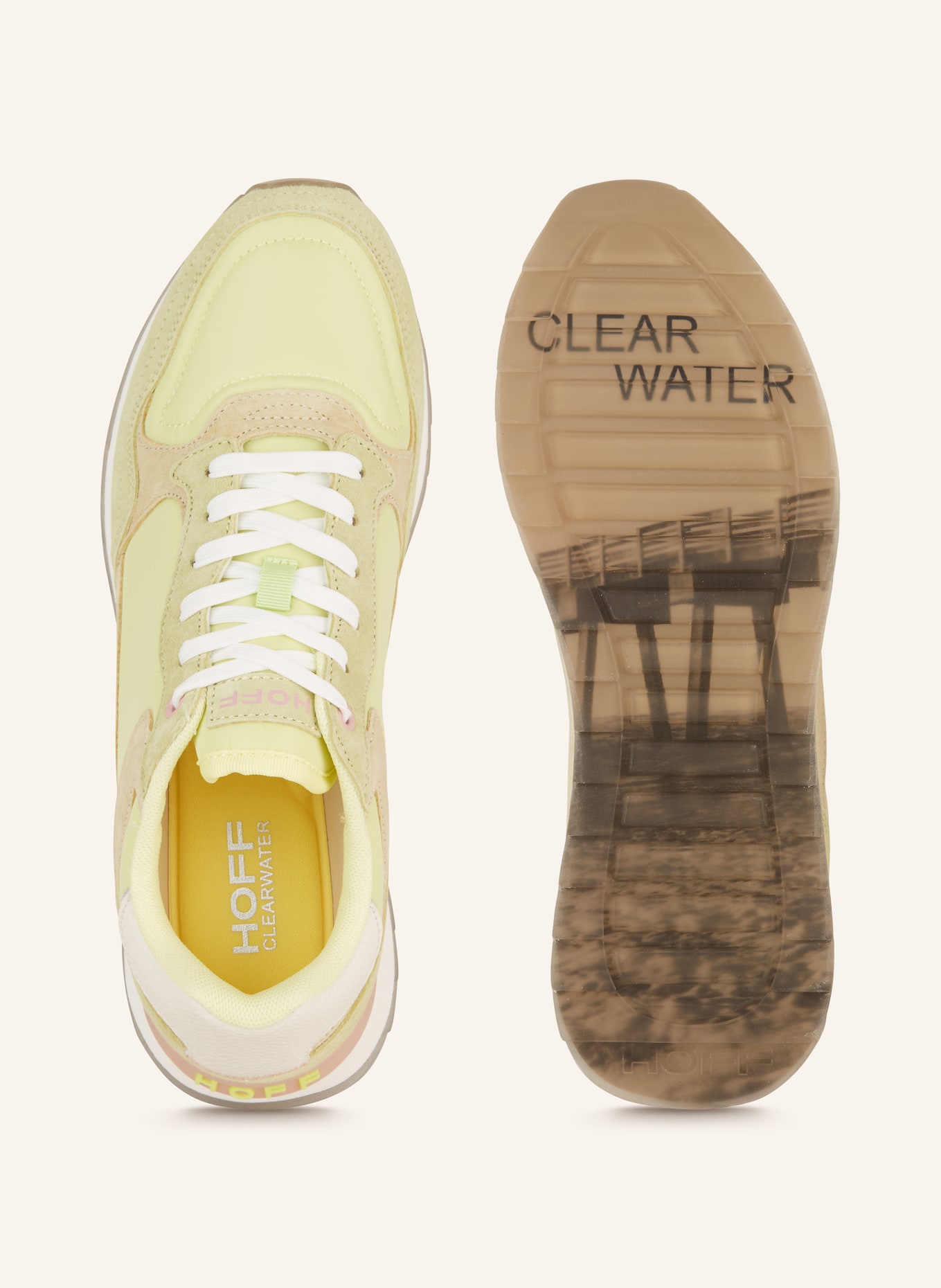 HOFF Sneakersy CLEARWATER, Kolor: ŻÓŁTY (Obrazek 5)