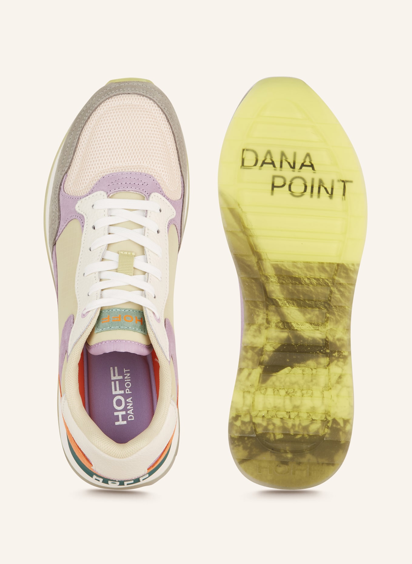 HOFF Sneakers DANA POINT, Color: LIGHT PURPLE/ ORANGE/ GRAY (Image 5)