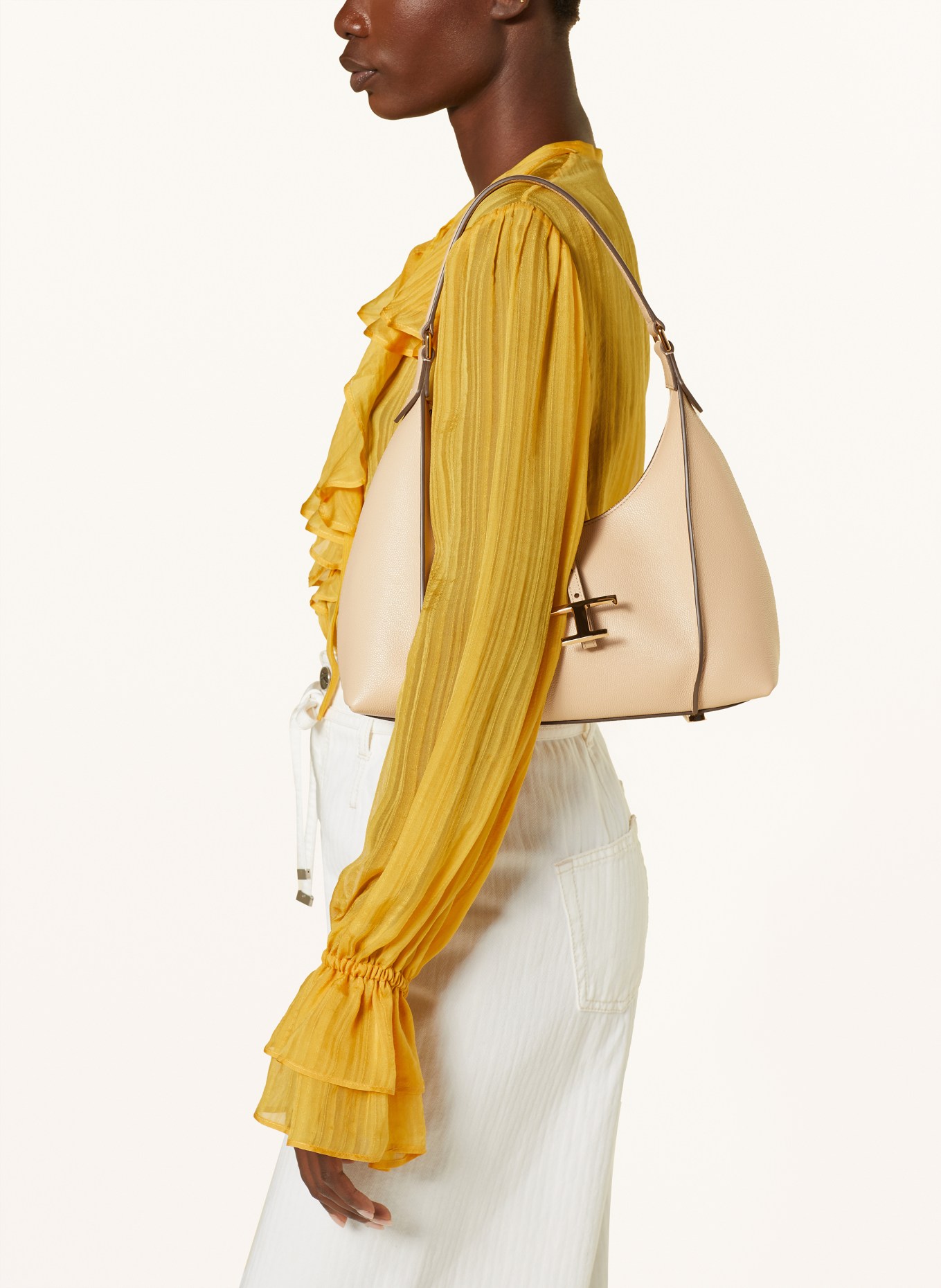 TOD'S Hobo-Bag T TIMELESS SMALL, Farbe: BEIGE (Bild 4)