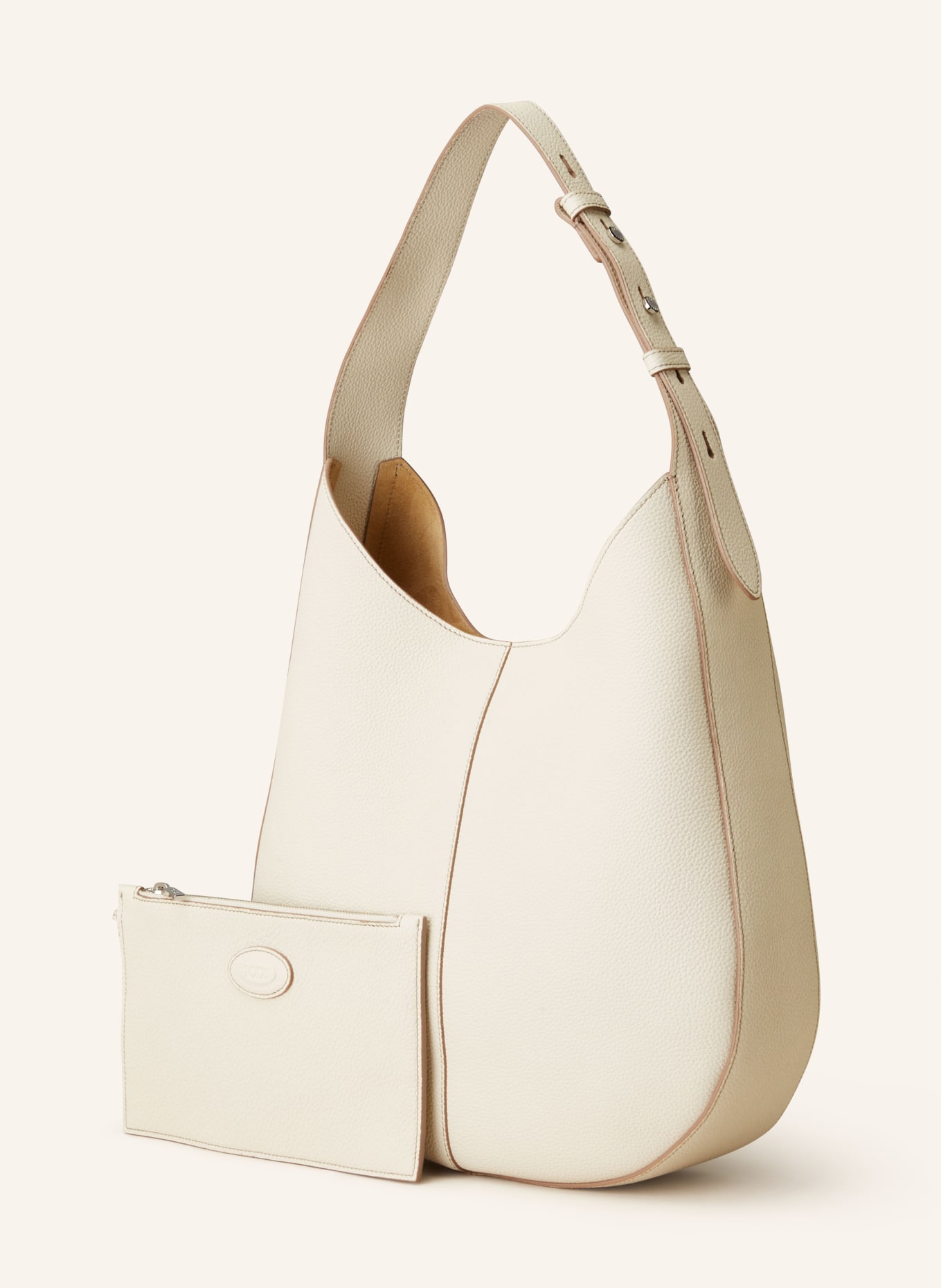 TOD'S Hobo bag DI with pouch, Color: CREAM (Image 2)
