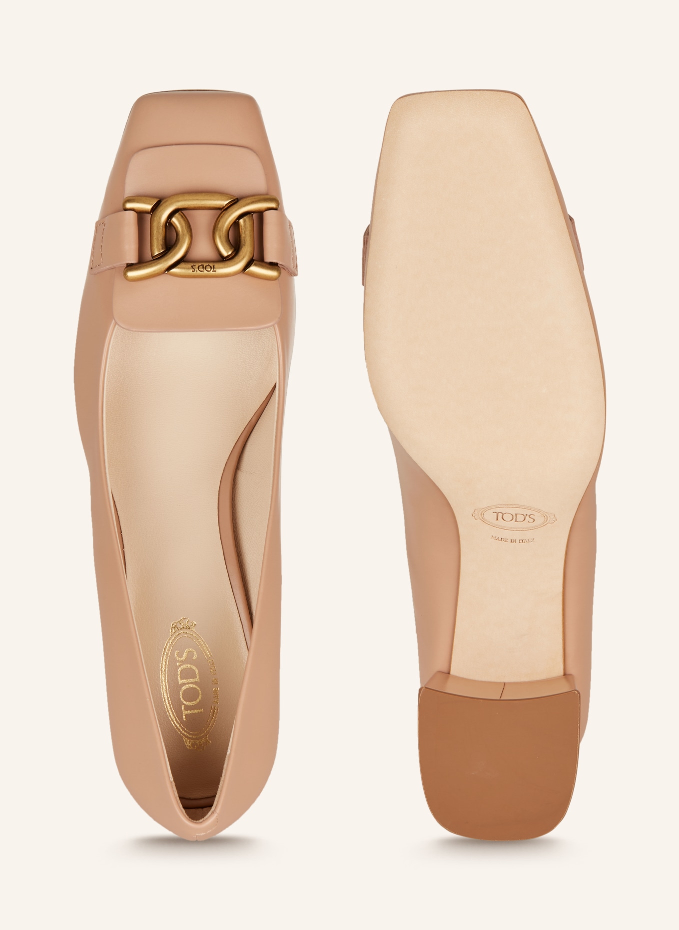 TOD'S Pumps CUOIO, Color: ROSE (Image 5)