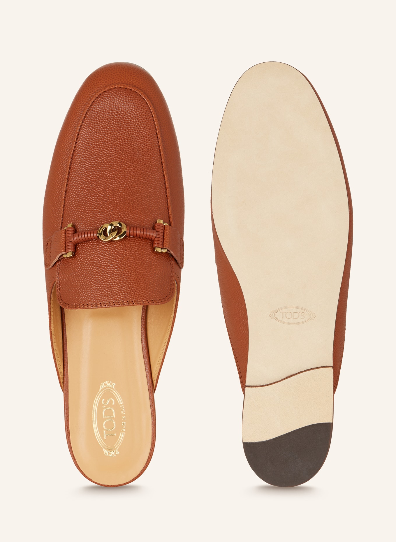 TOD'S Mules: BRAUN