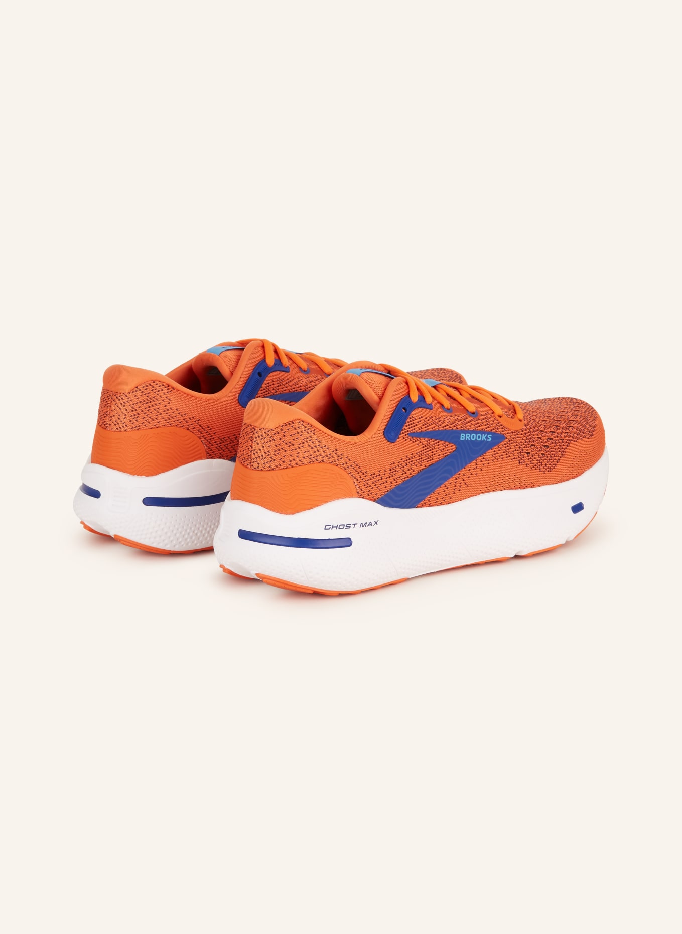 BROOKS Running shoes GHOST MAX, Color: ORANGE/ BLUE (Image 2)