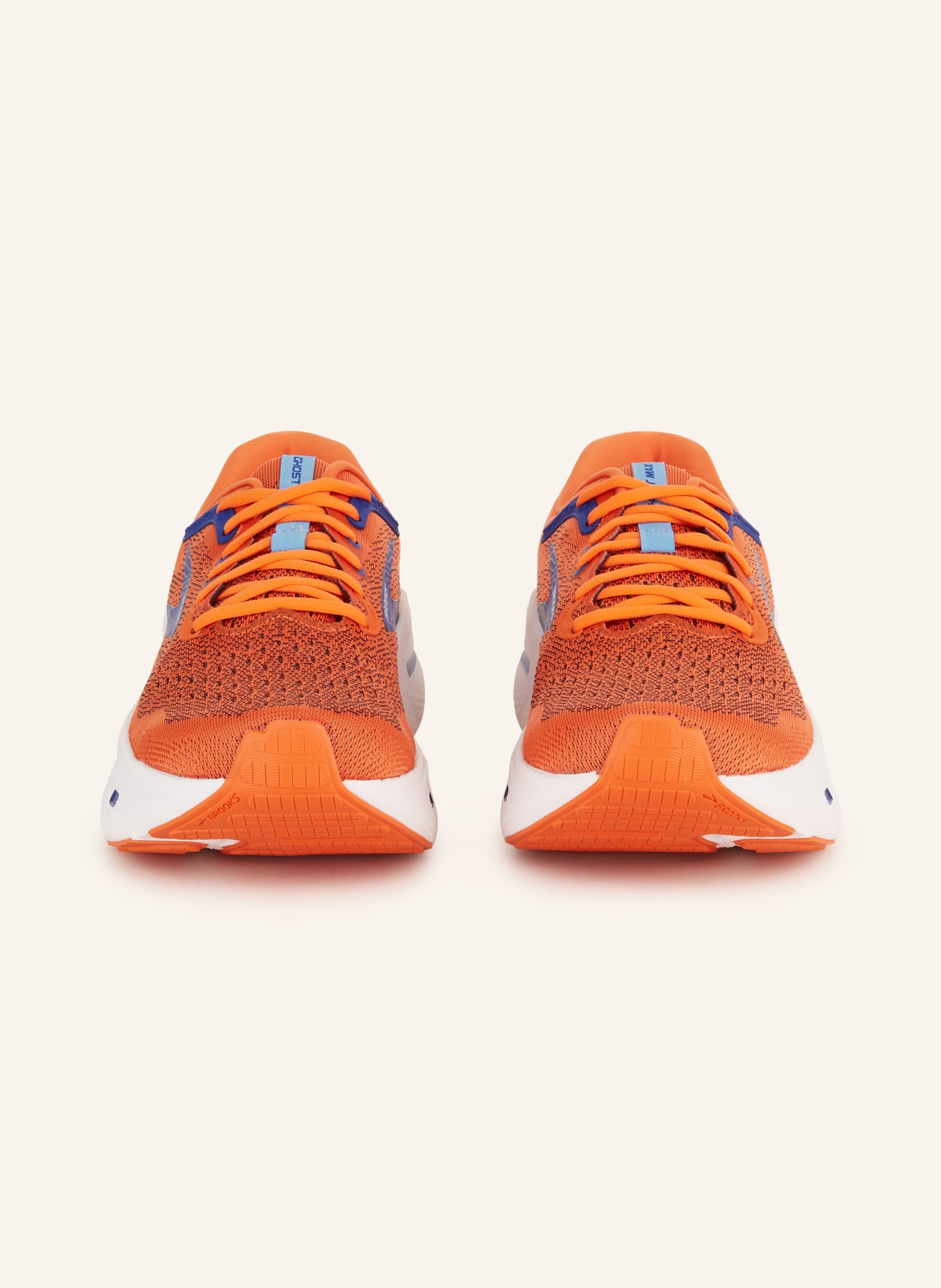 BROOKS Running shoes GHOST MAX, Color: ORANGE/ BLUE (Image 3)