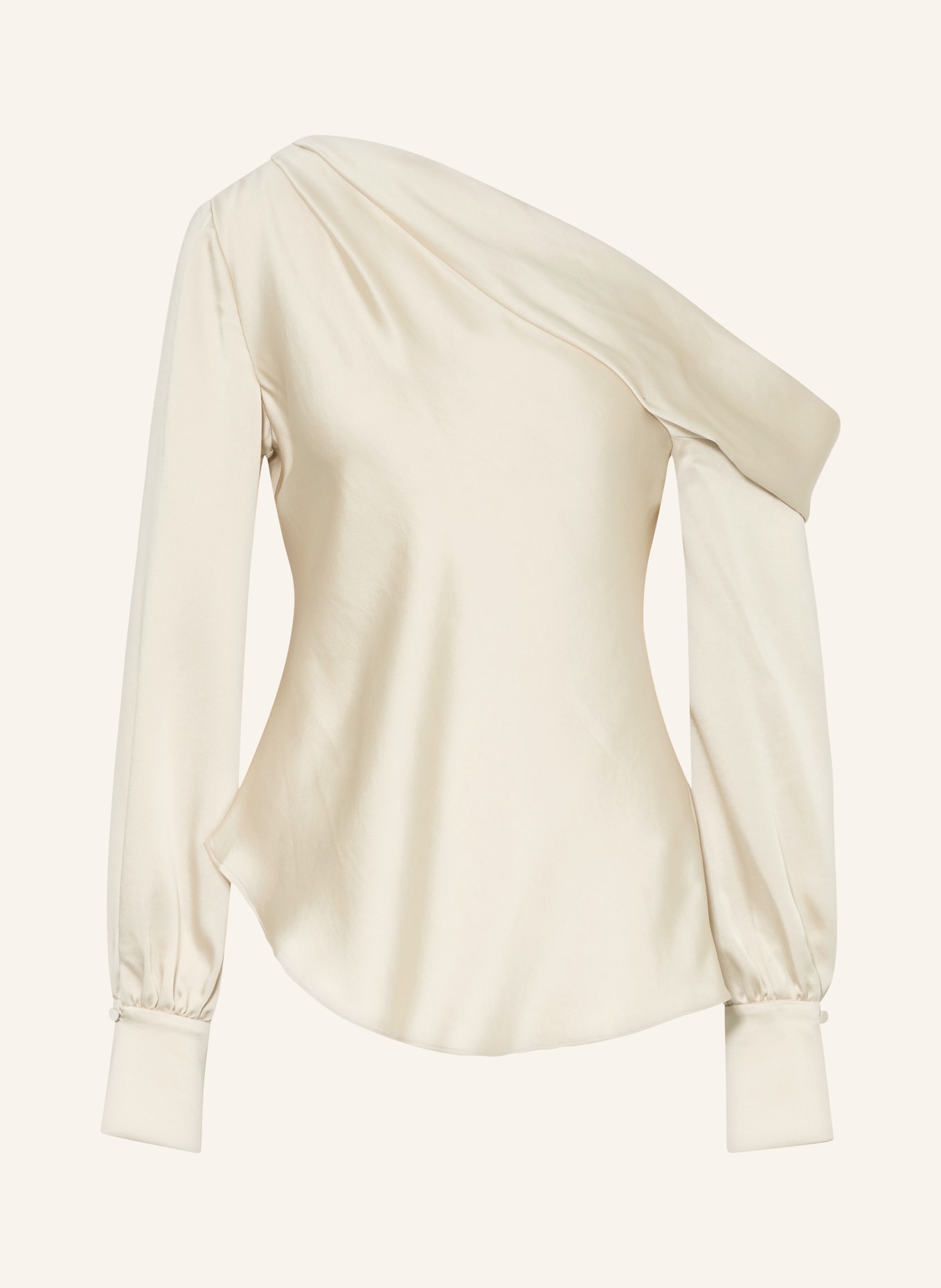 SIMKHAI Shirt blouse ALICE made of satin, Color: CREAM (Image 1)