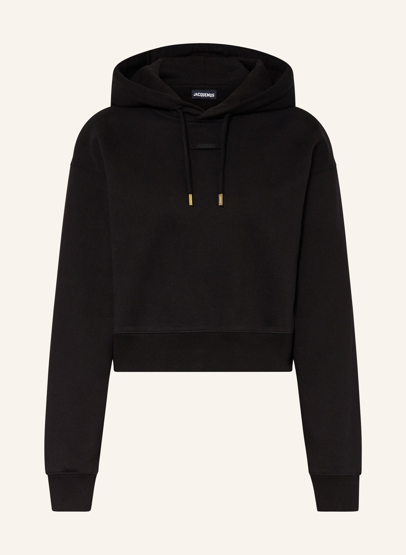 JACQUEMUS Hoodie LE HOODIE GROS GRAIN, Farbe: SCHWARZ (Bild 1)