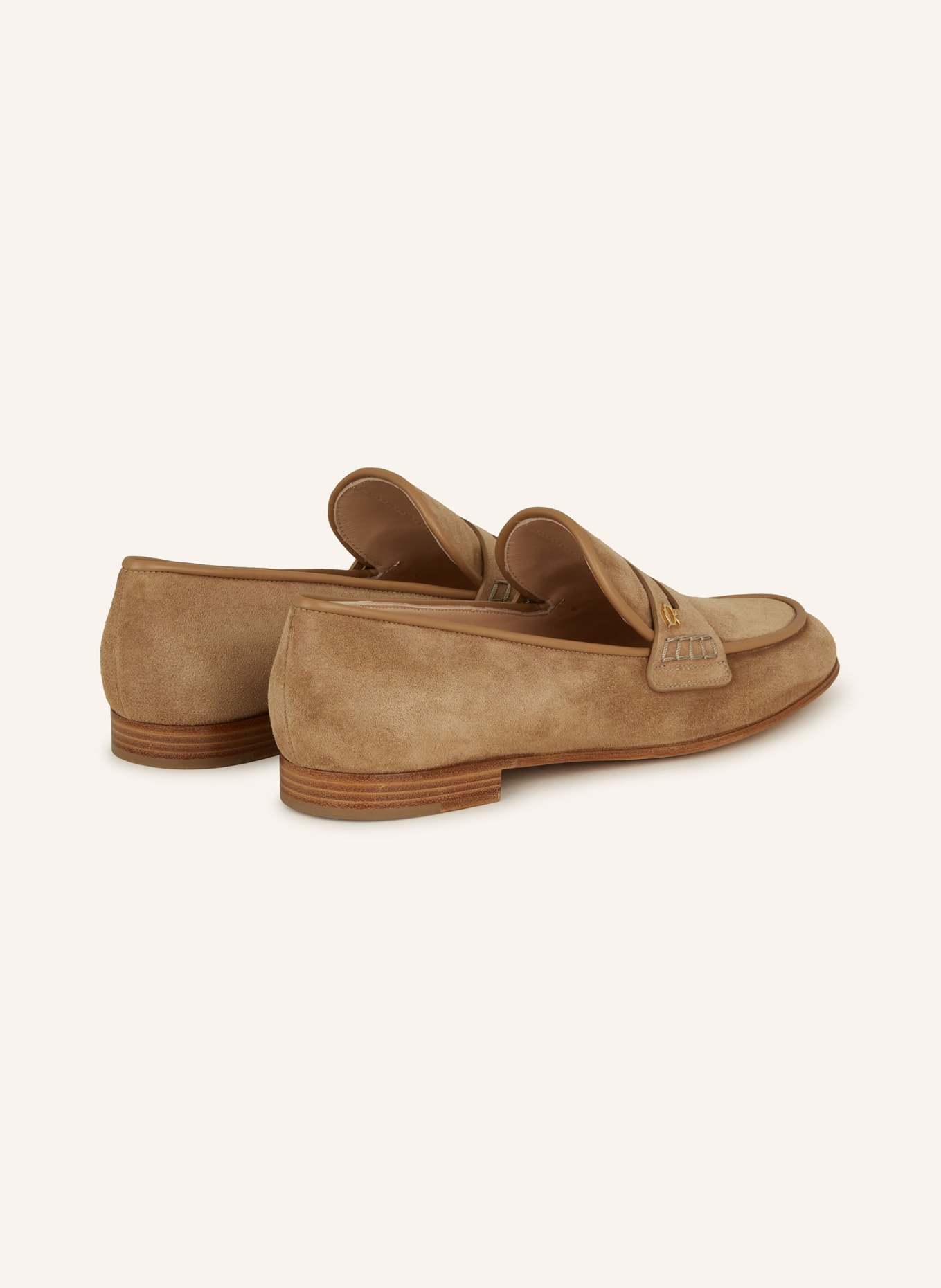 Gianvito Rossi Penny loafers, Color: LIGHT BROWN (Image 2)