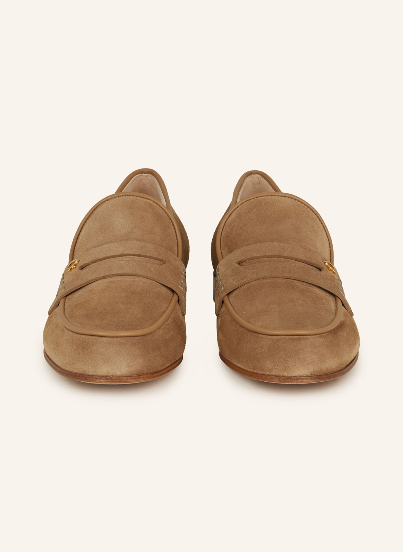 Gianvito Rossi Penny loafers, Color: LIGHT BROWN (Image 3)