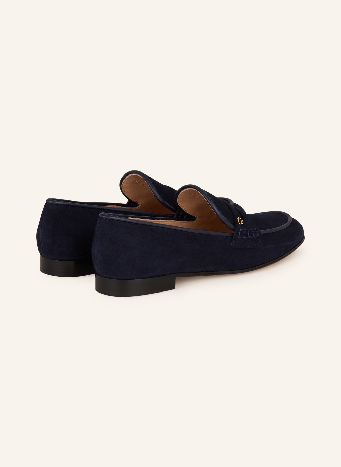 Gianvito Rossi Penny loafers, Color: DARK BLUE (Image 2)