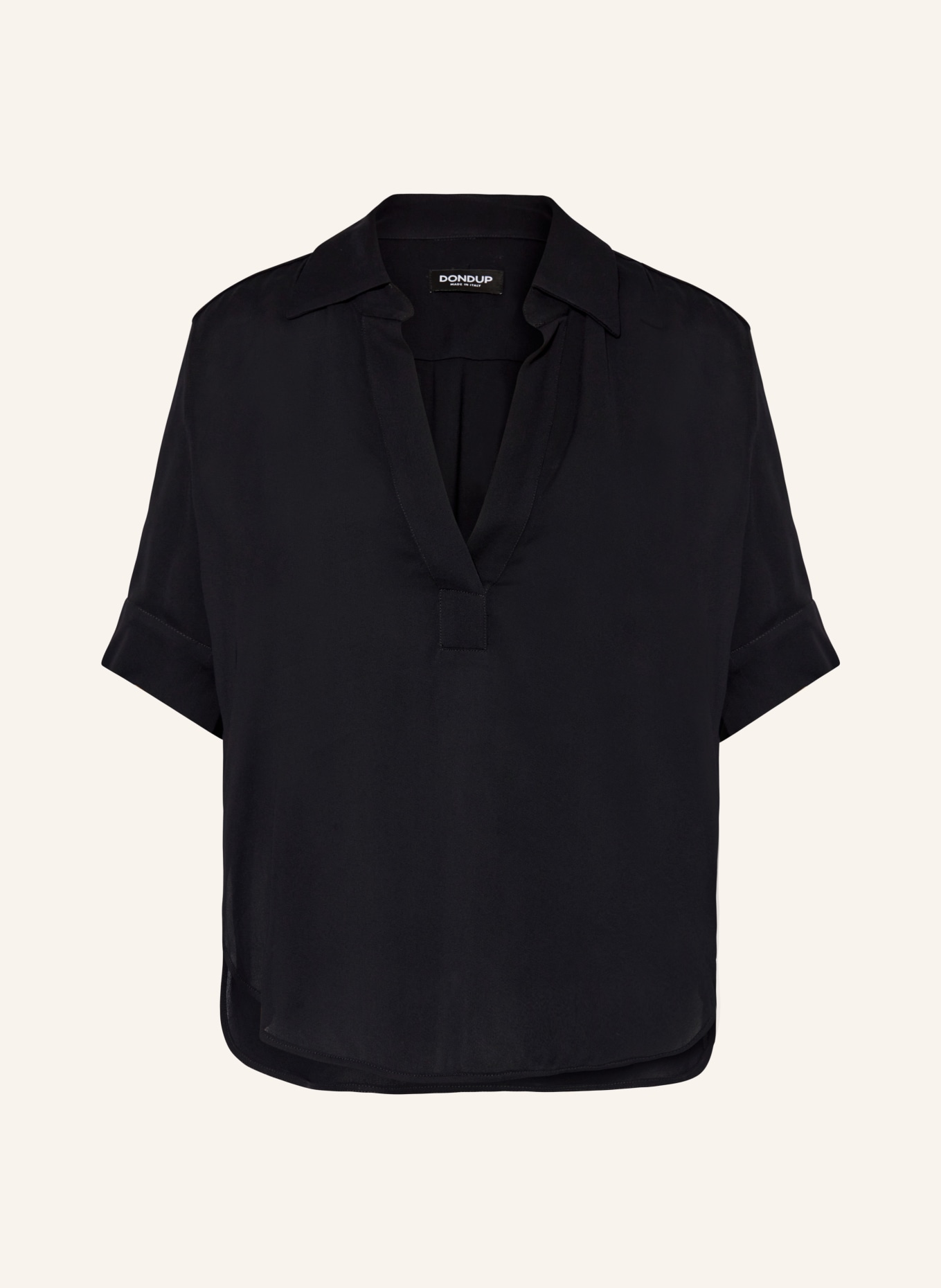 Dondup Shirt blouse, Color: BLACK (Image 1)