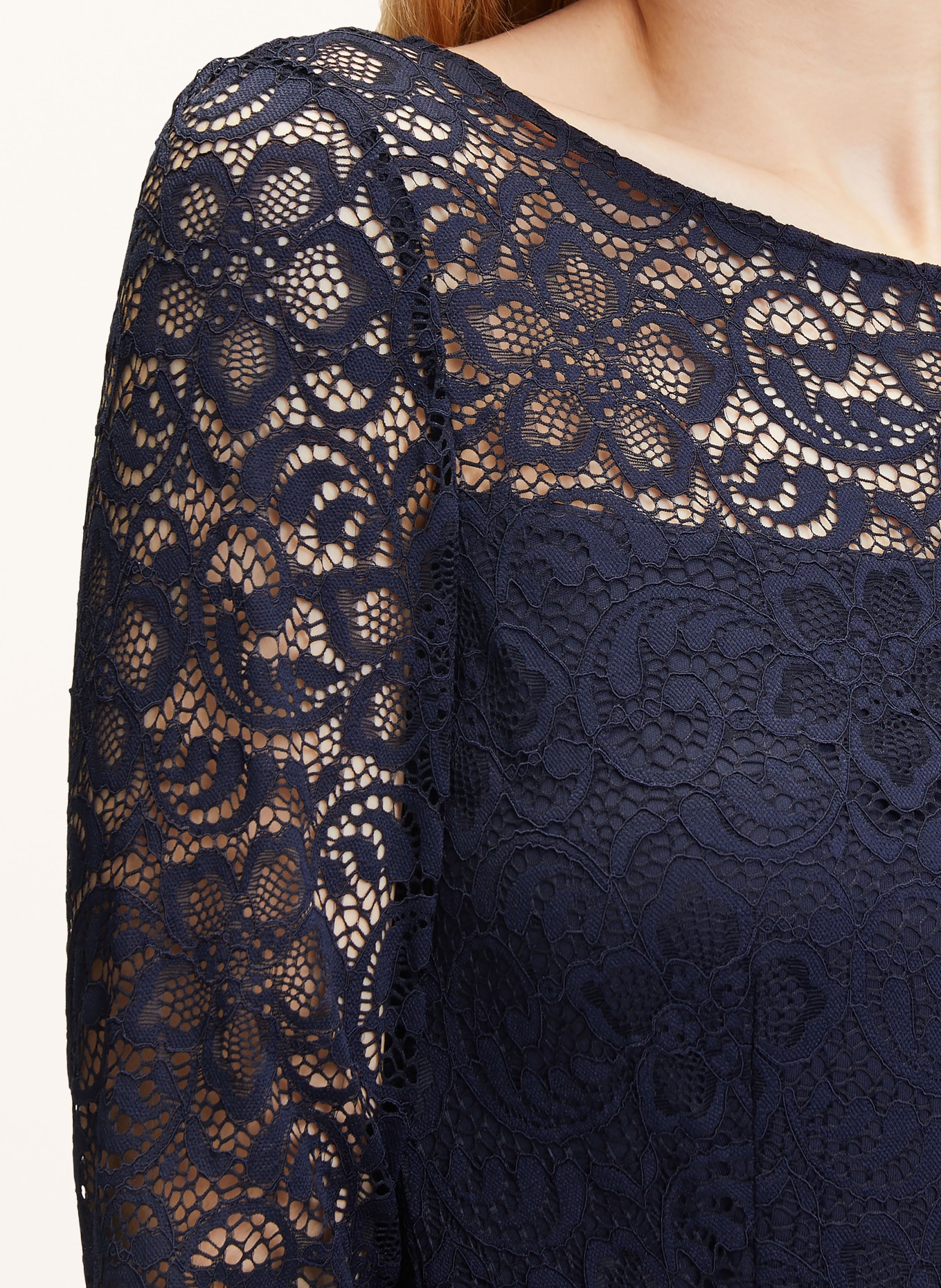 VM Vera Mont Cocktail dress with lace in dark blue