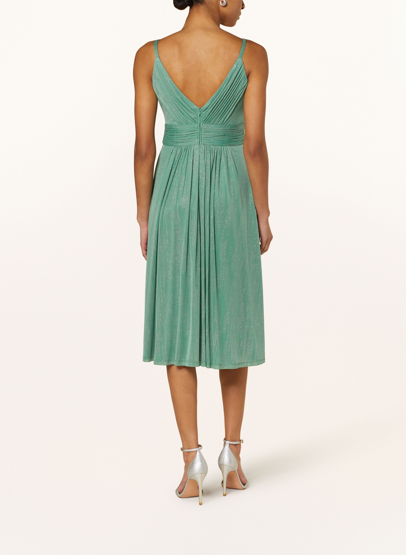 VM Vera Mont Cocktail dress, Color: GREEN/ SILVER (Image 3)