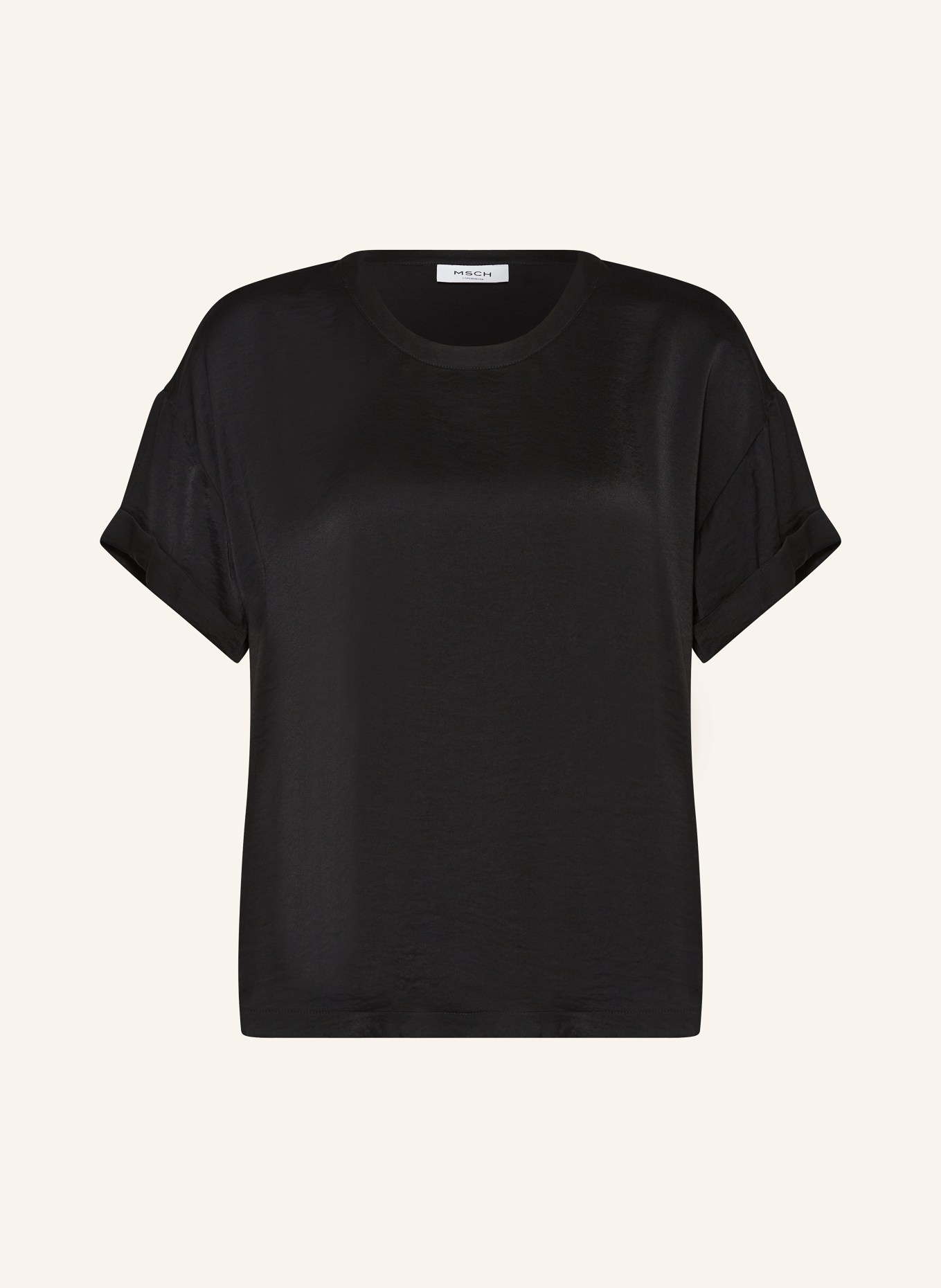 MSCH COPENHAGEN Shirt blouse MSCHMALUCA, Color: BLACK (Image 1)