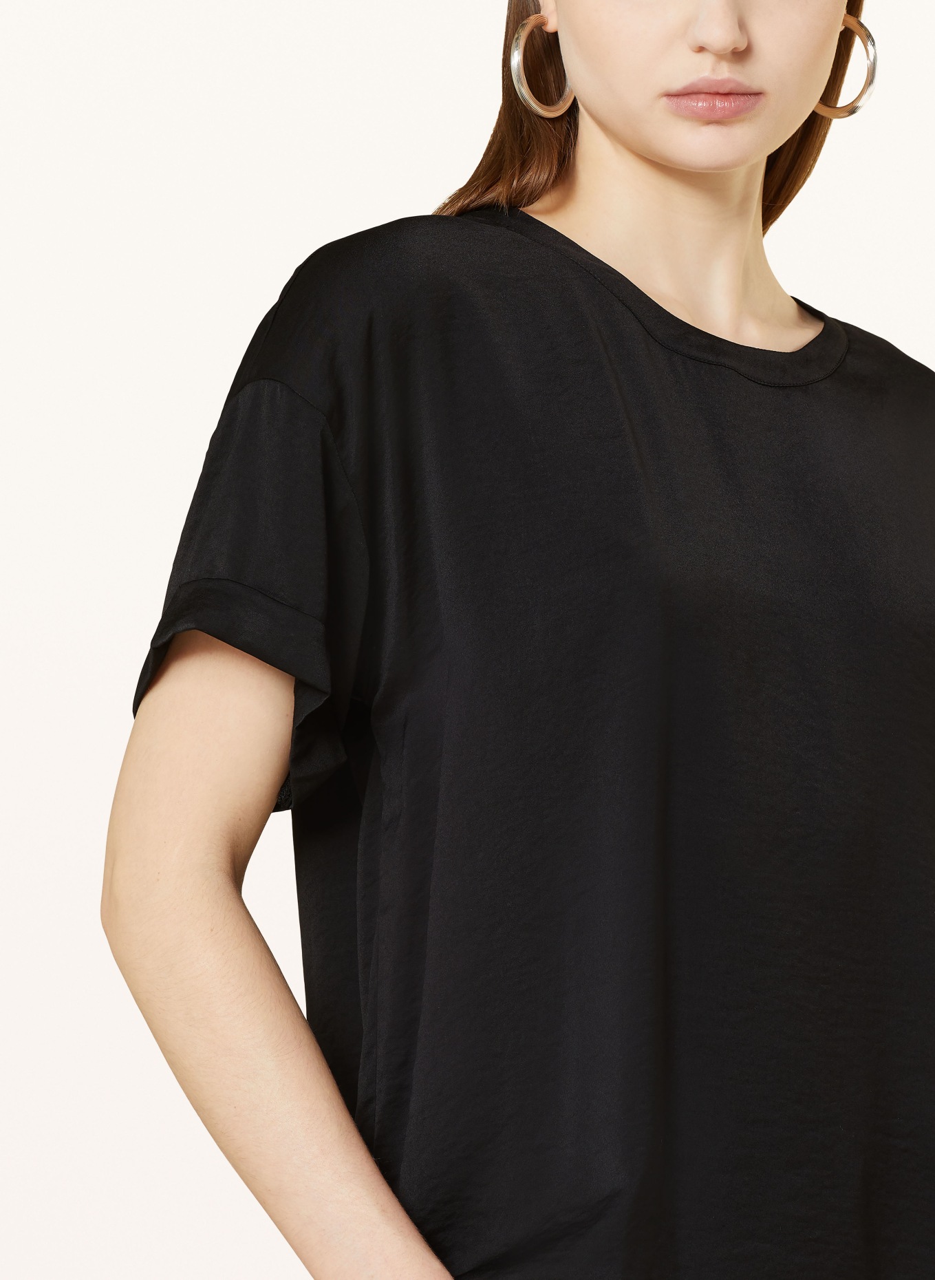 MSCH COPENHAGEN Shirt blouse MSCHMALUCA, Color: BLACK (Image 4)