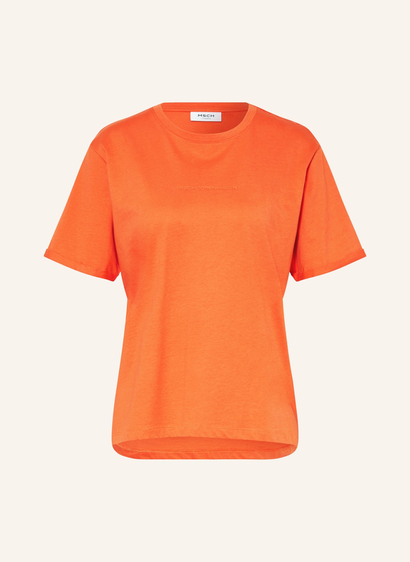 MSCH COPENHAGEN T-shirt MSCHTERINA, Color: ORANGE (Image 1)