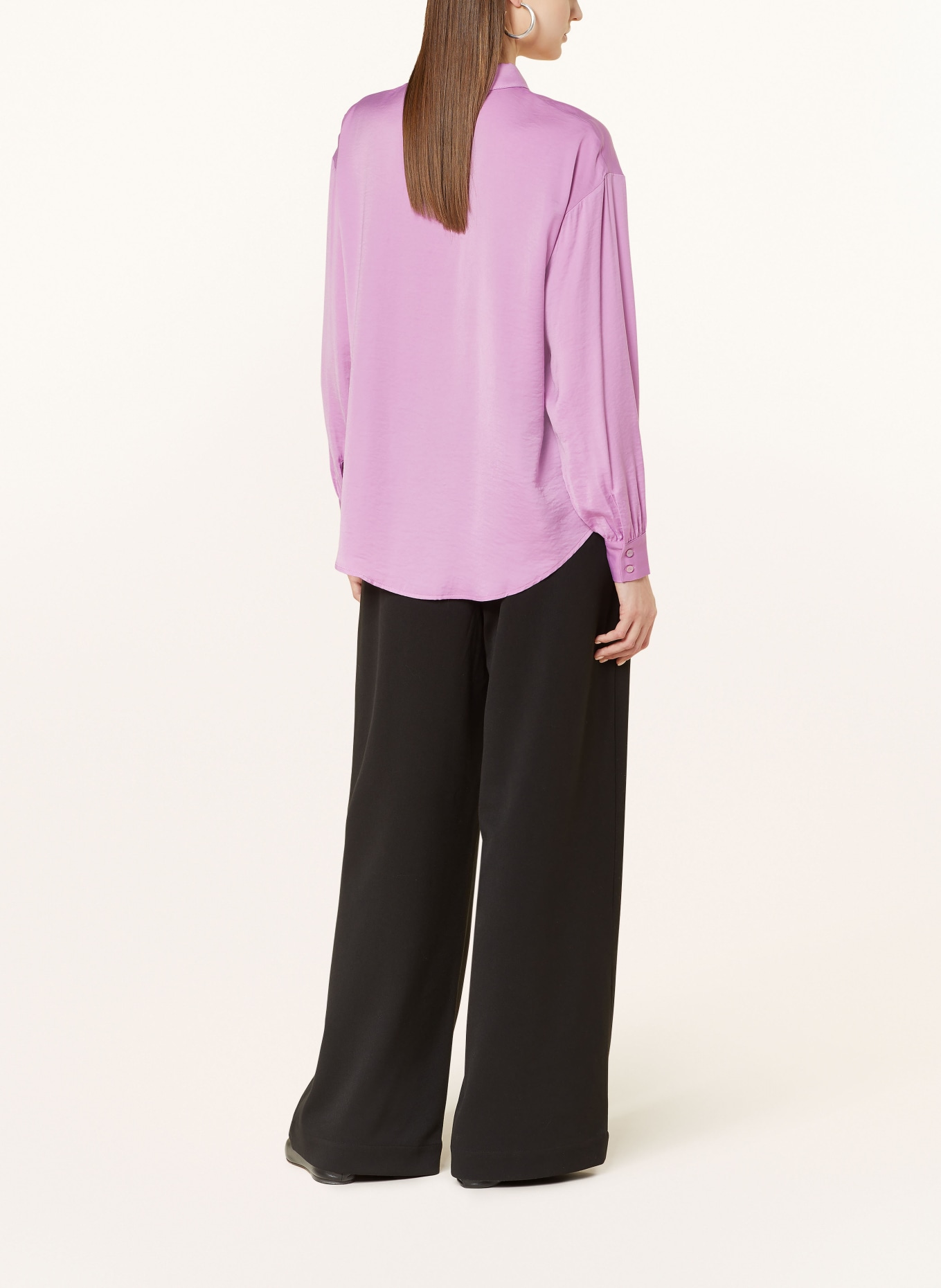 MSCH COPENHAGEN Shirt blouse MSCHSANDELINA MALUCA, Color: LIGHT PURPLE (Image 3)