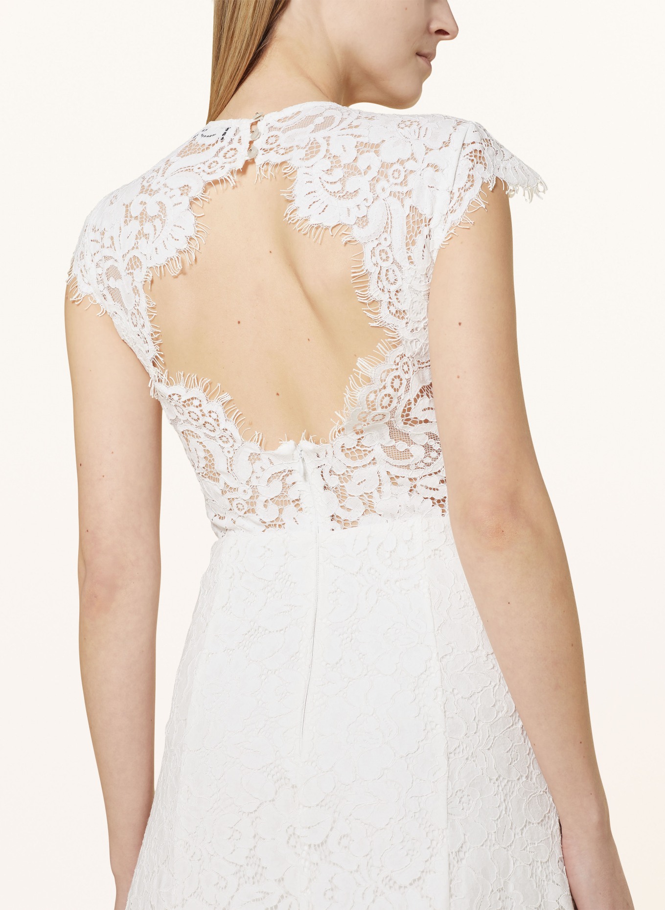 IVY OAK Evening dress DANIELLA made of lace with cut-out, Color: WHITE (Image 5)
