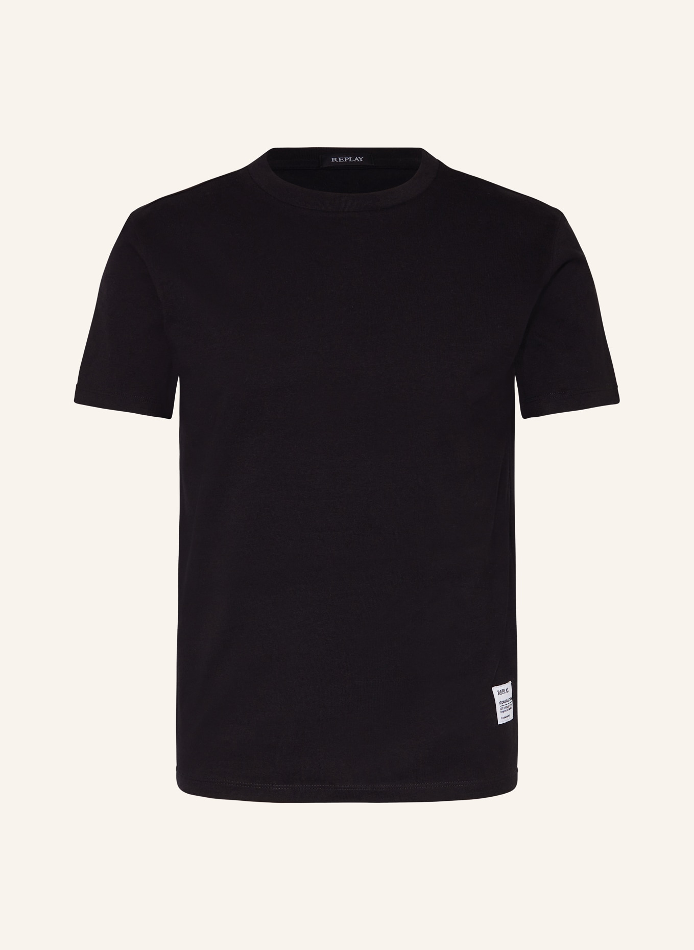 REPLAY T-shirt, Color: BLACK (Image 1)