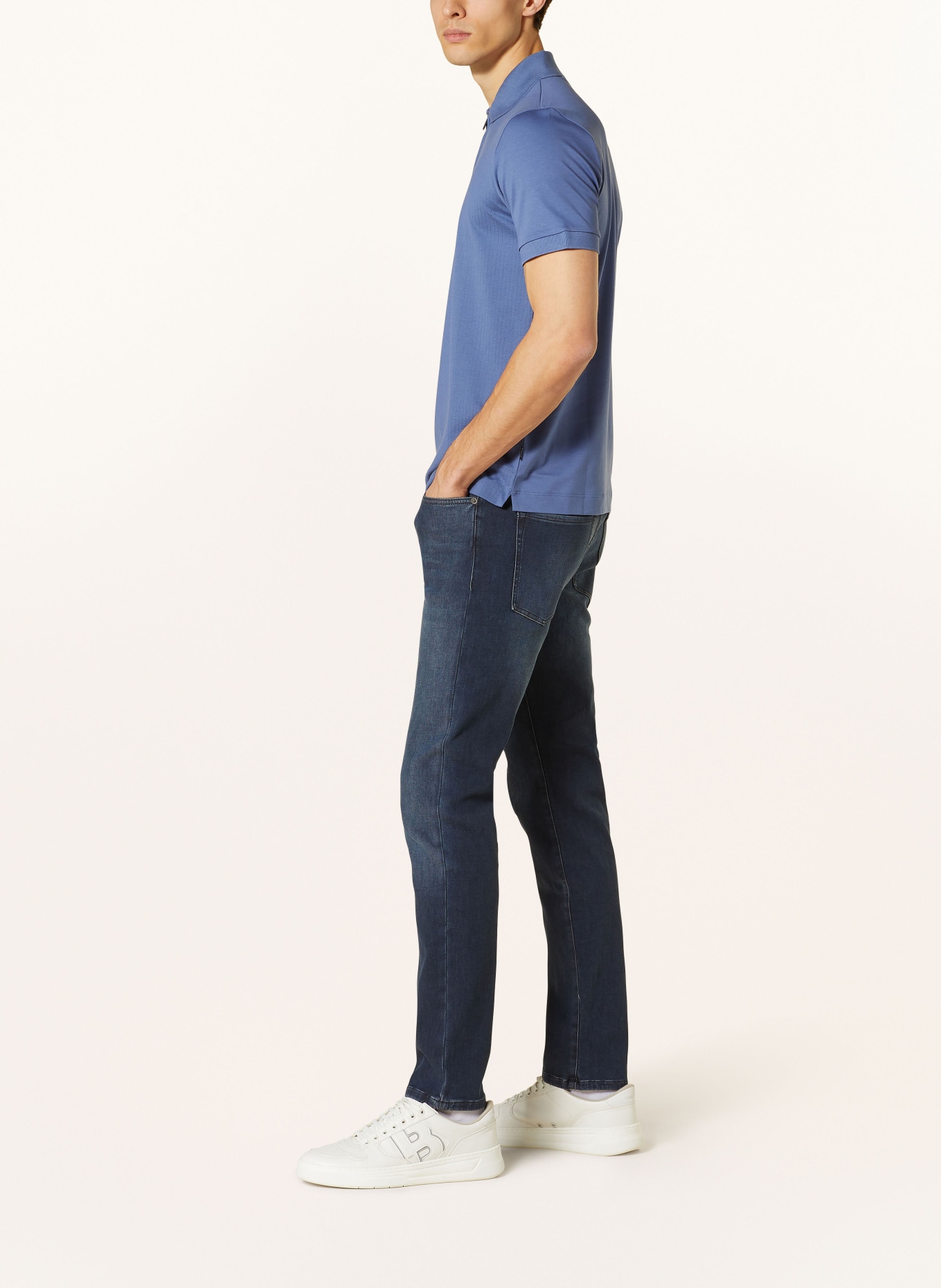 BOSS Jeans DELAWARE Slim Fit, Farbe: 421 MEDIUM BLUE (Bild 4)