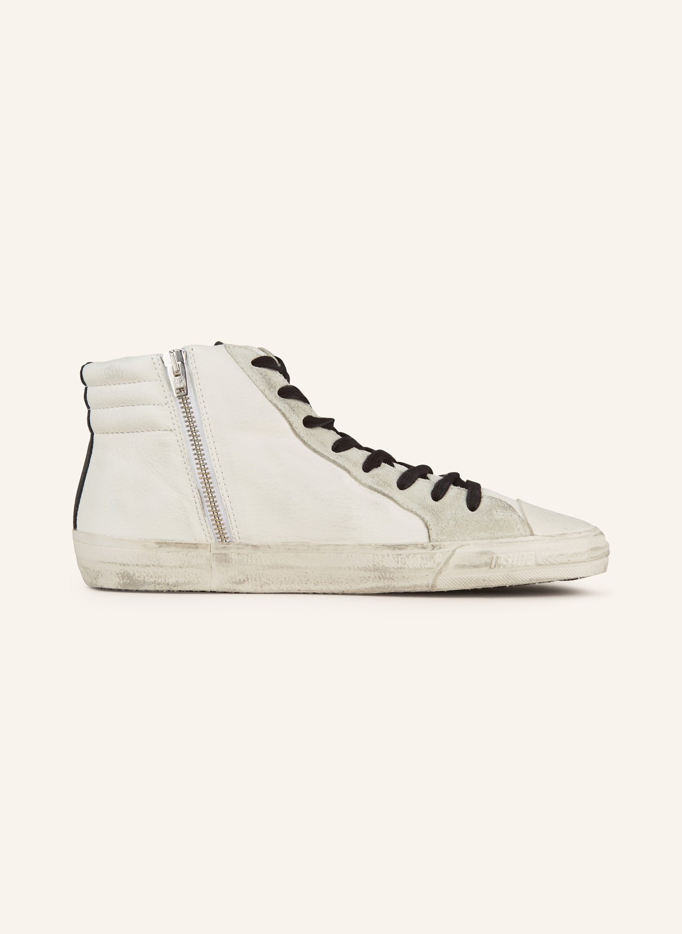 GOLDEN GOOSE High-top sneakers SLIDE, Color: WHITE (Image 5)