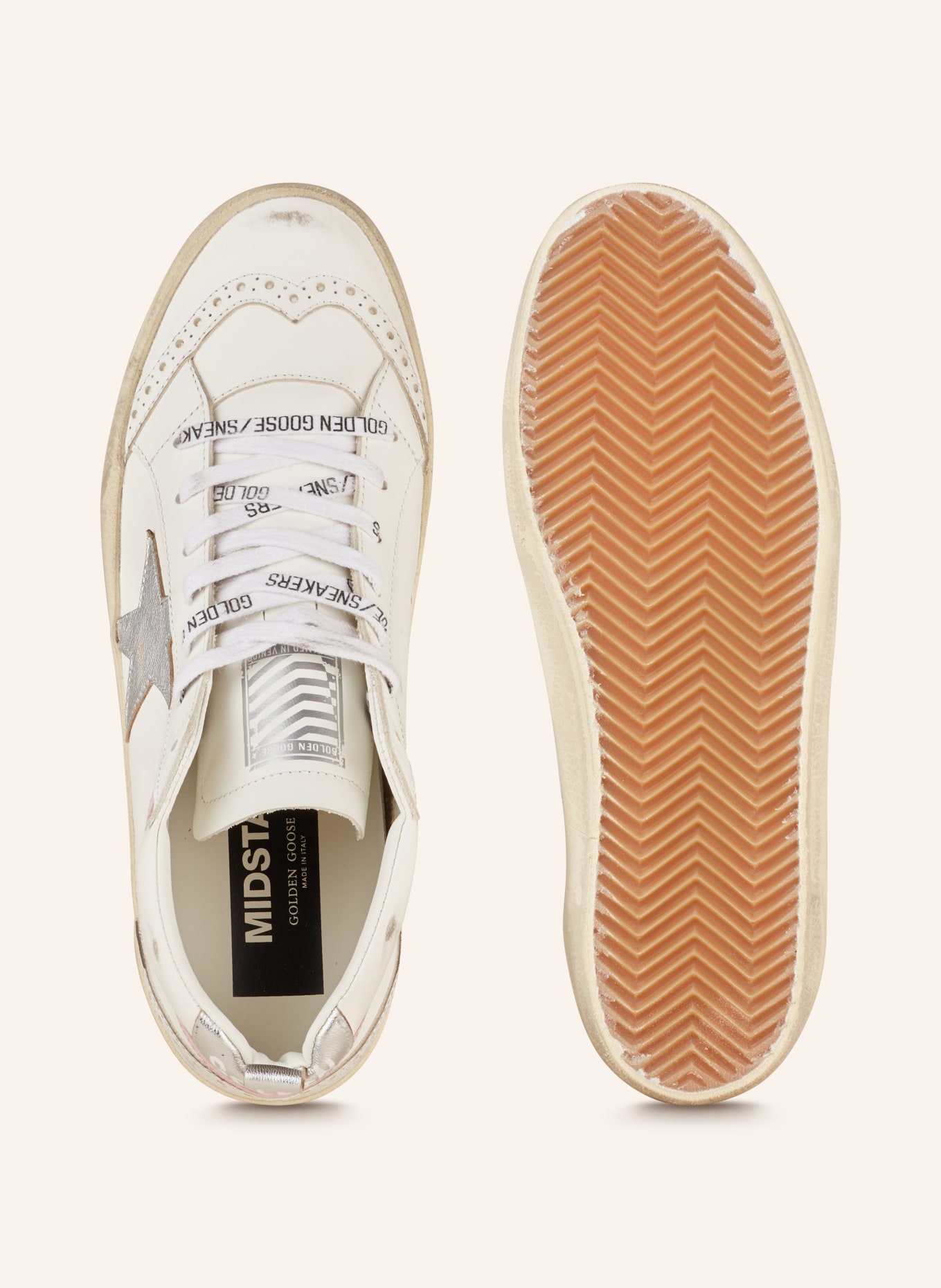 GOLDEN GOOSE Sneakers MID STAR, Color: WHITE (Image 5)