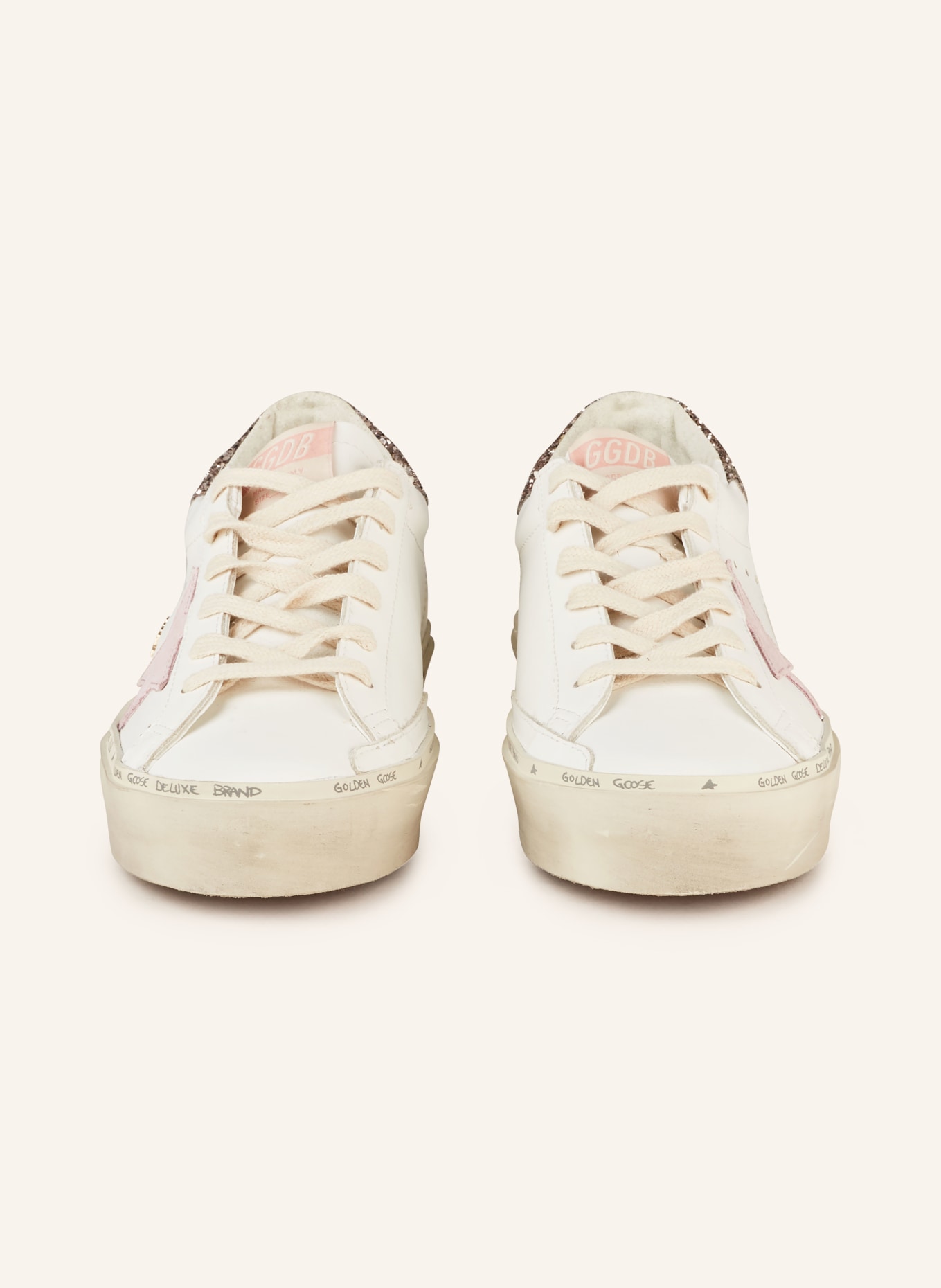 GOLDEN GOOSE Sneaker HI STAR, Farbe: WEISS/ ROSA (Bild 3)