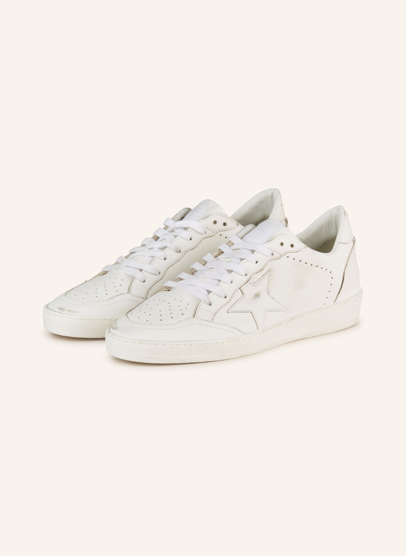 GOLDEN GOOSE Sneakers BALL STAR, Color: WHITE (Image 1)