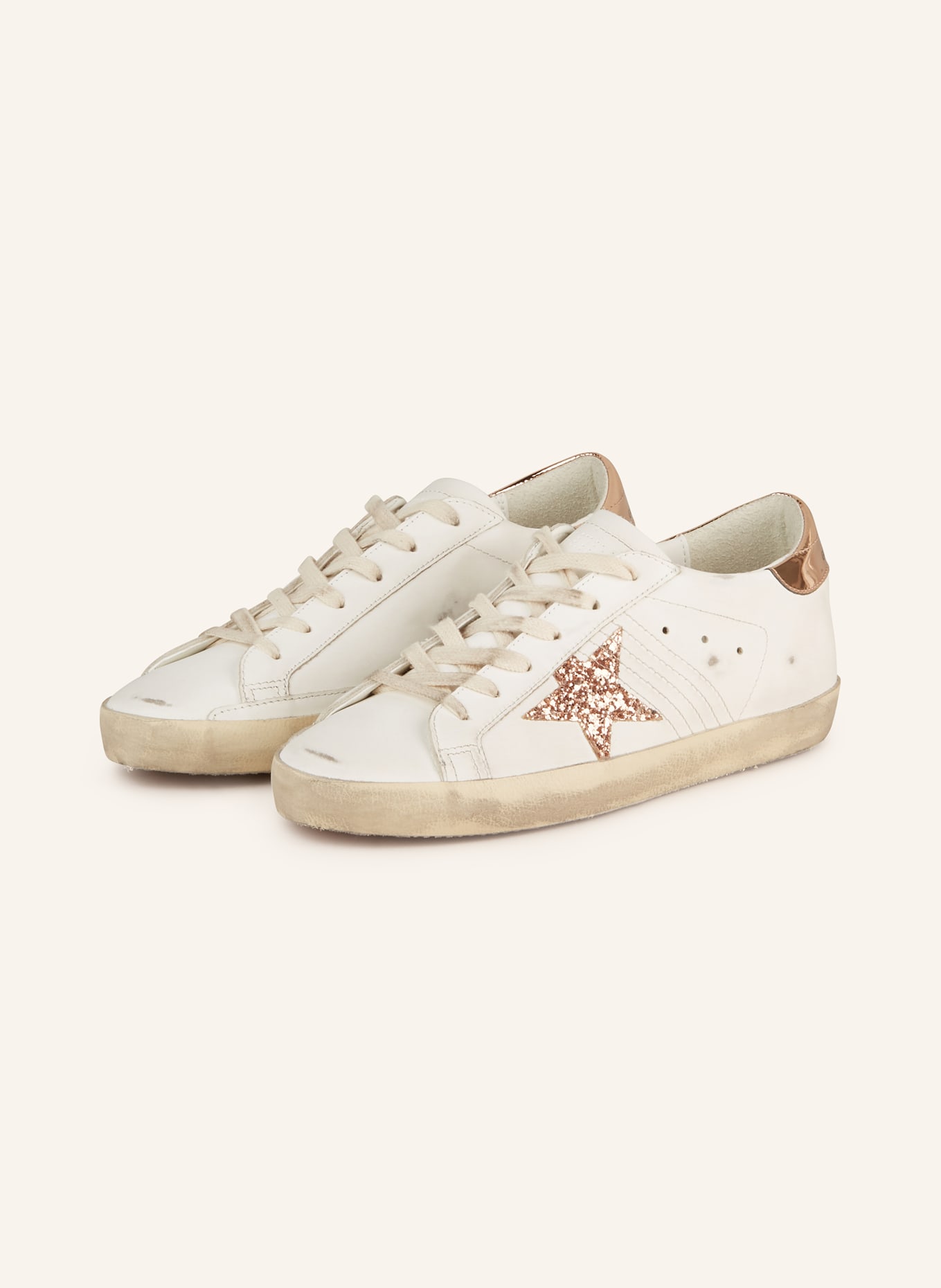 GOLDEN GOOSE Sneakers SUPER-STAR, Color: WHITE (Image 1)